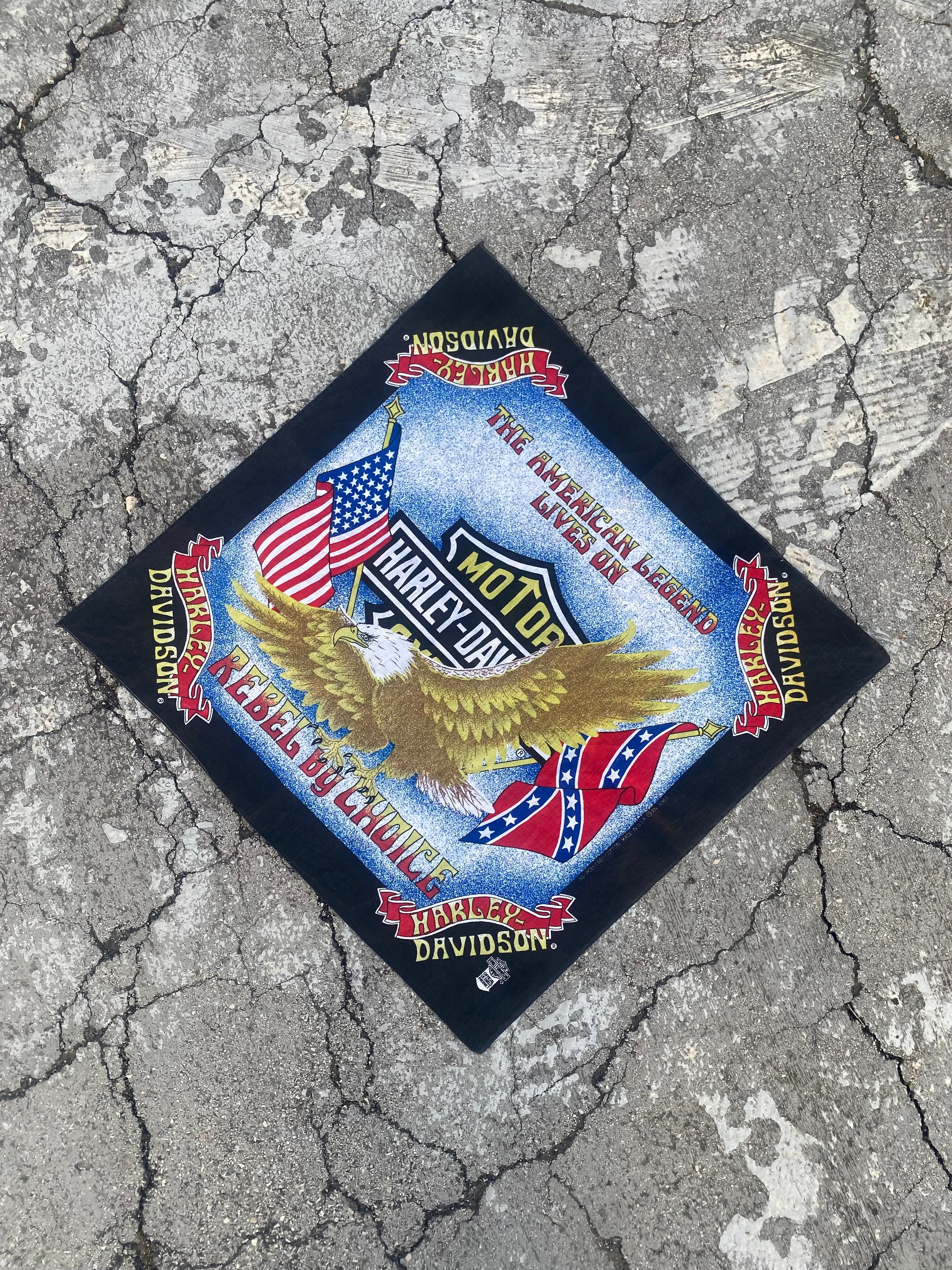 1990’S HARLEY DAVIDSON BANDANA