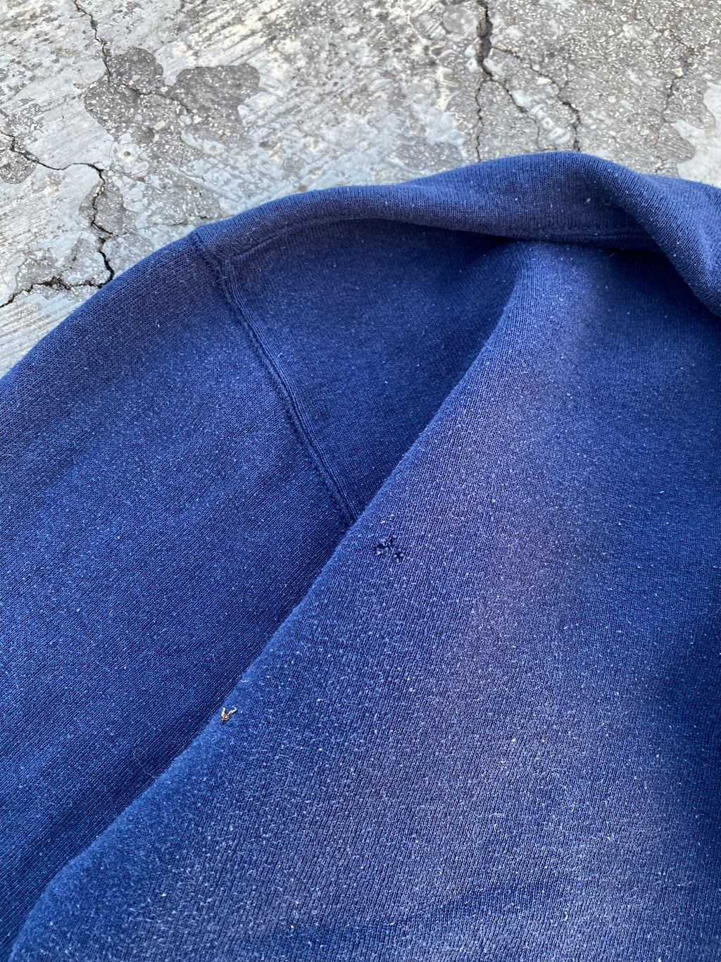 2000’S RUSSELL ATHLETIC HICKORY BLUE HOODIE (XL)