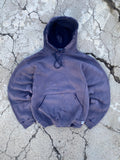 2000’S SUN FADE RUSSELL ATHLETIC BLANK HOODIE (M)
