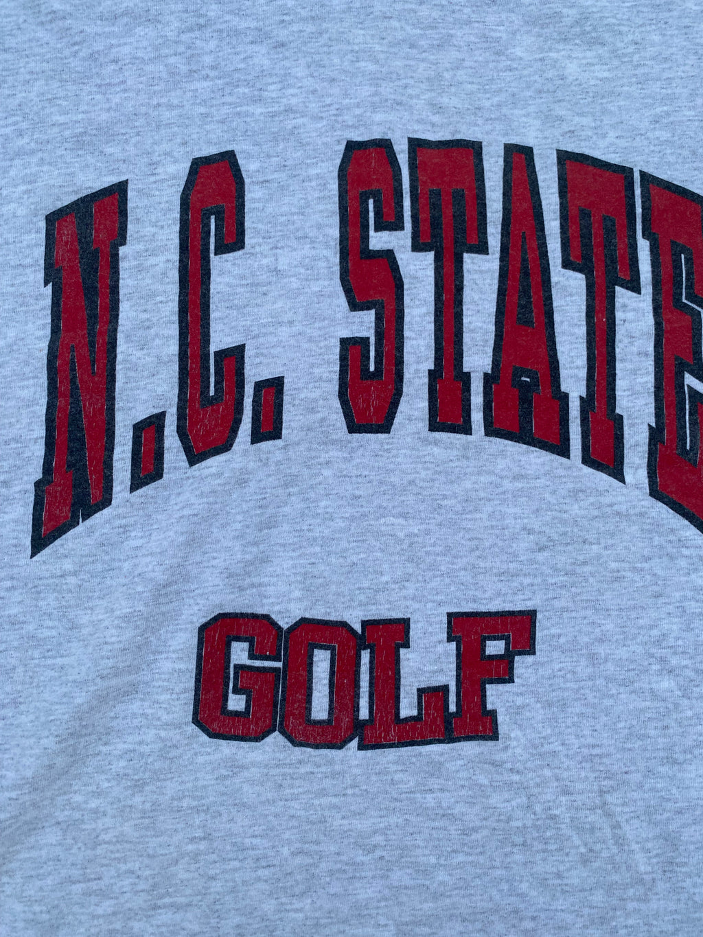 1990’S SINGLE STITCH HANES NC STATE GOLF TEE (XL)
