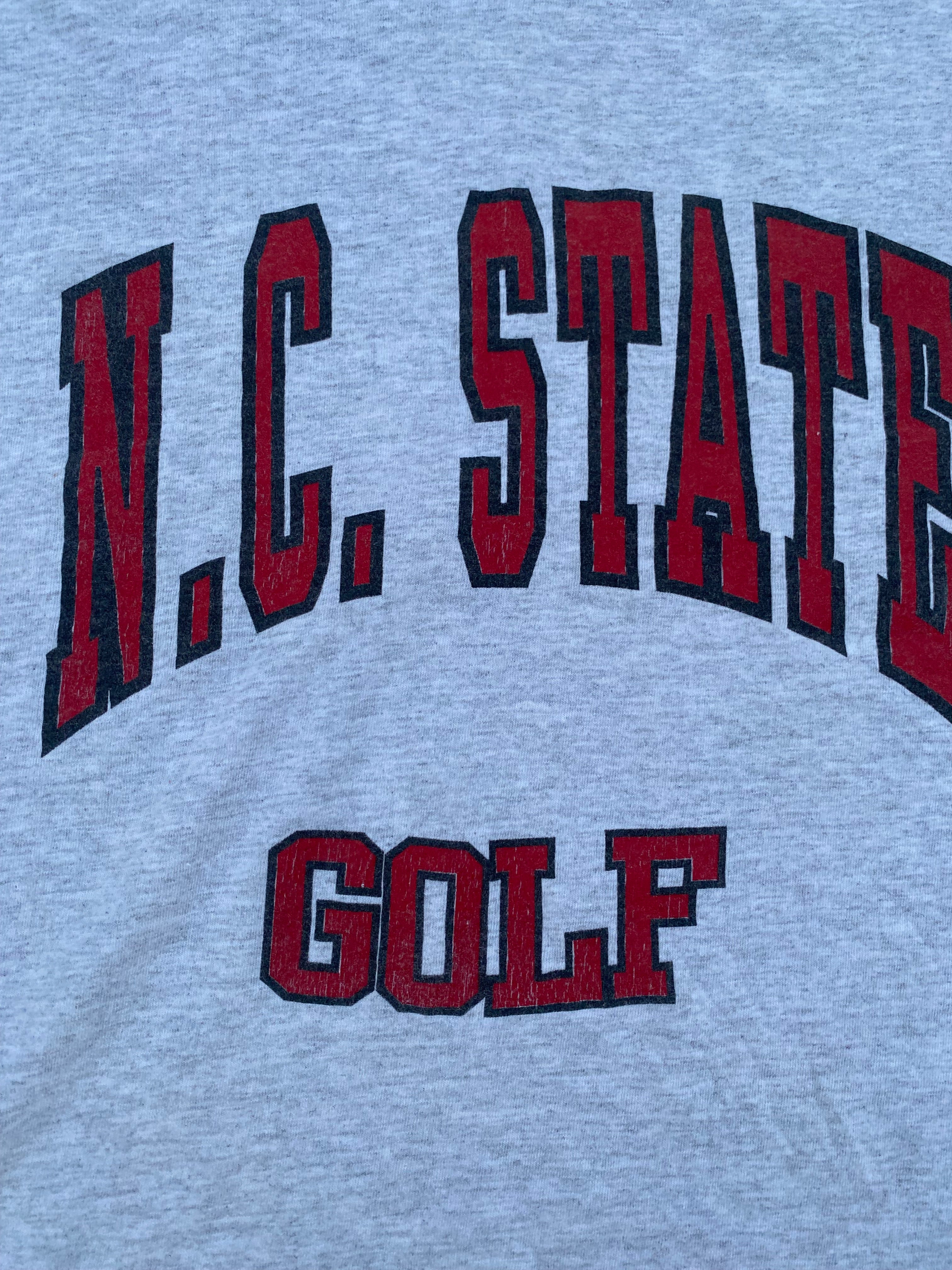 1990’S SINGLE STITCH HANES NC STATE GOLF TEE (XL)