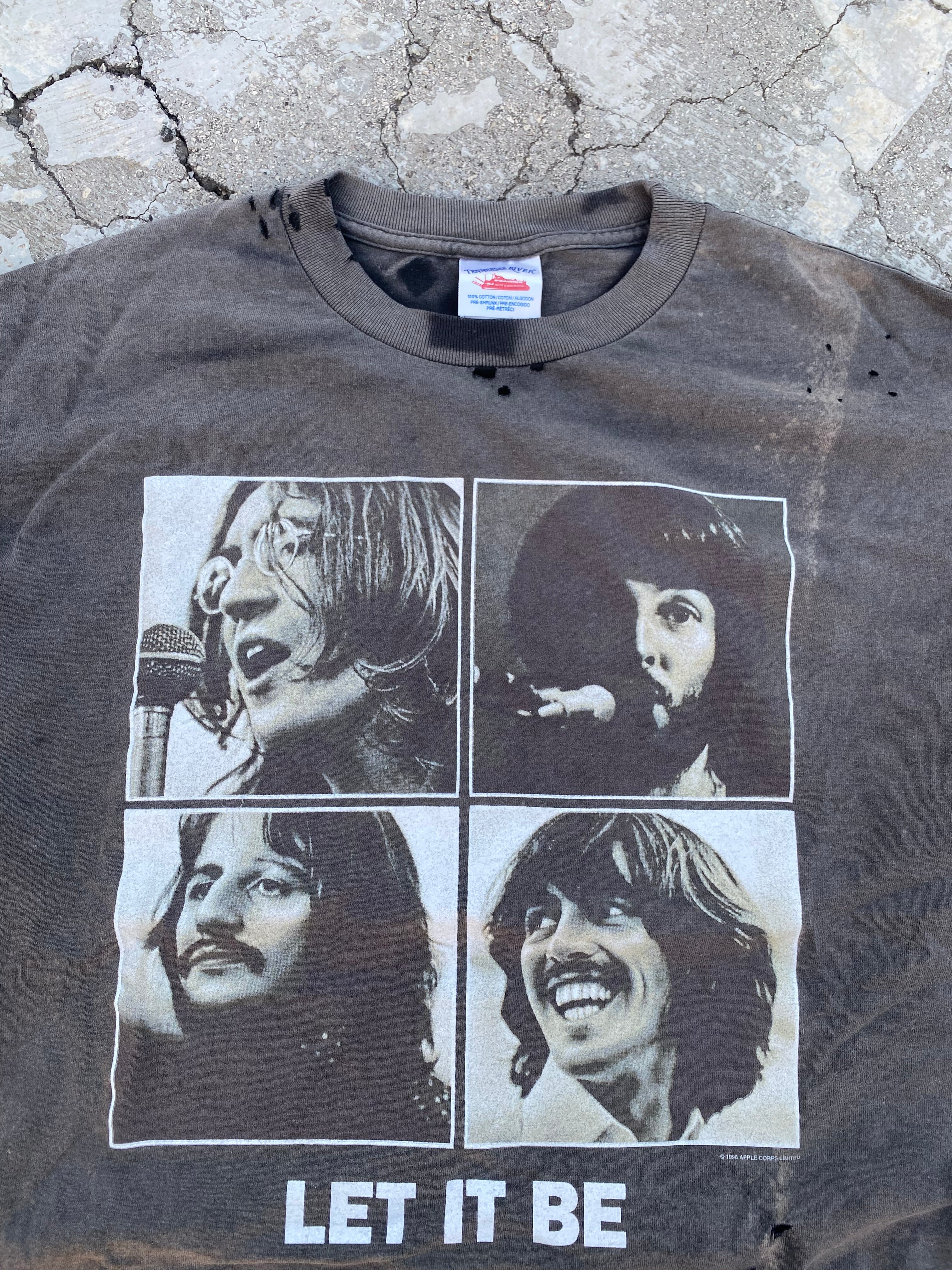 1990’S BEATLES LET IT BE FADE TEE (L)