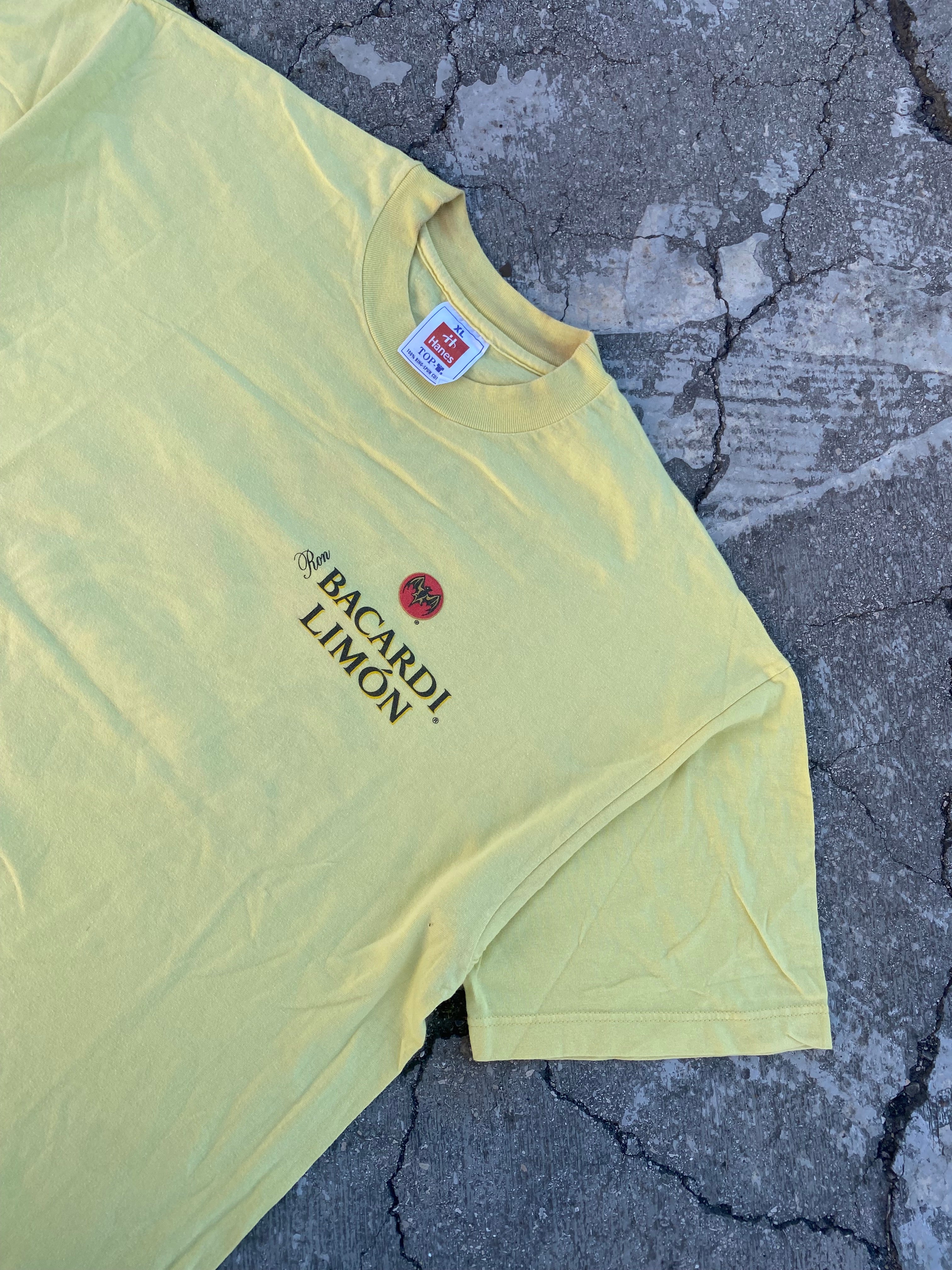 2000’S BACARDI LIMON HANES TEE (XL)