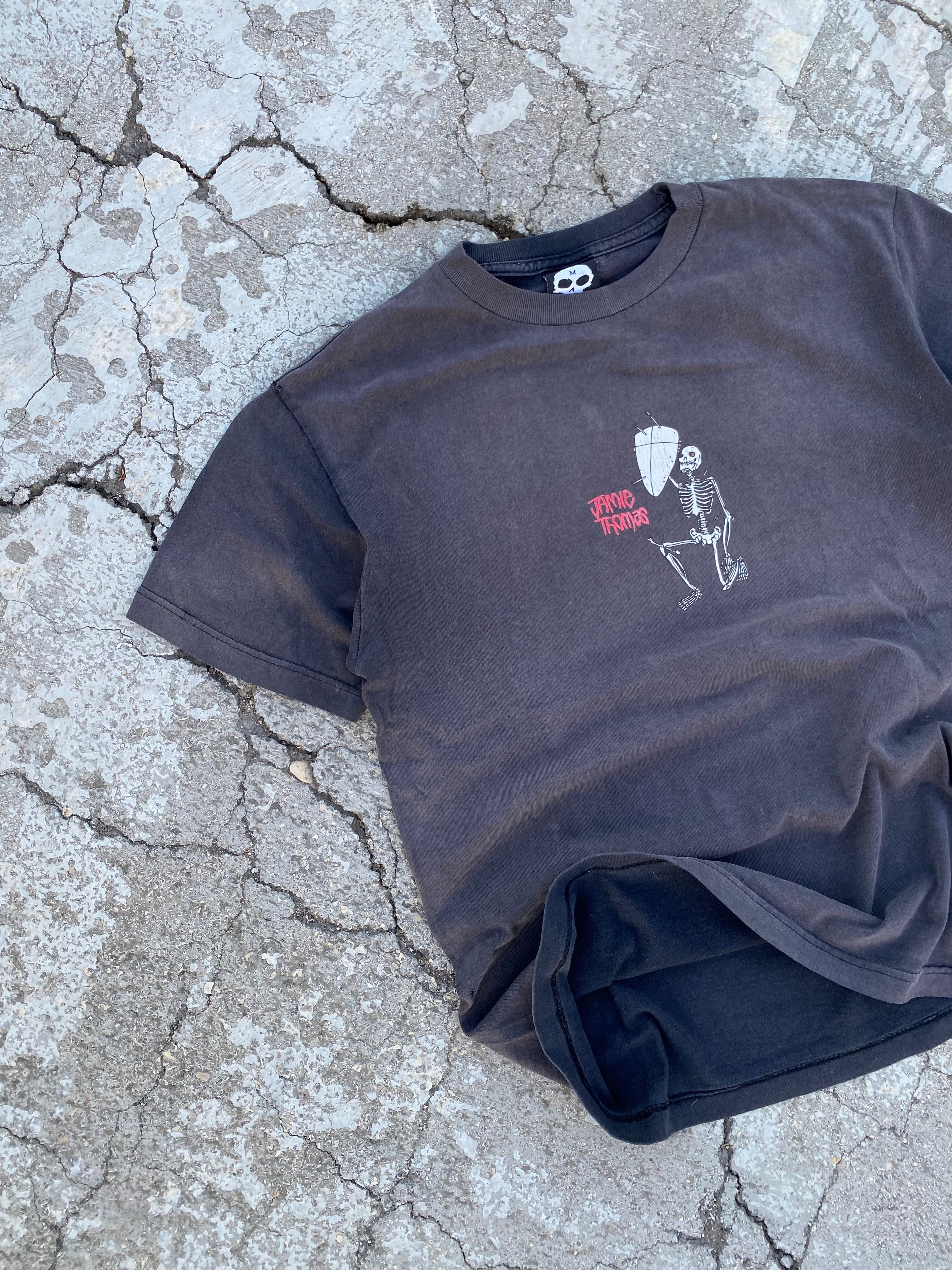 2000’S ZERO SKATEBOARD “SKELETON” TEE (M)