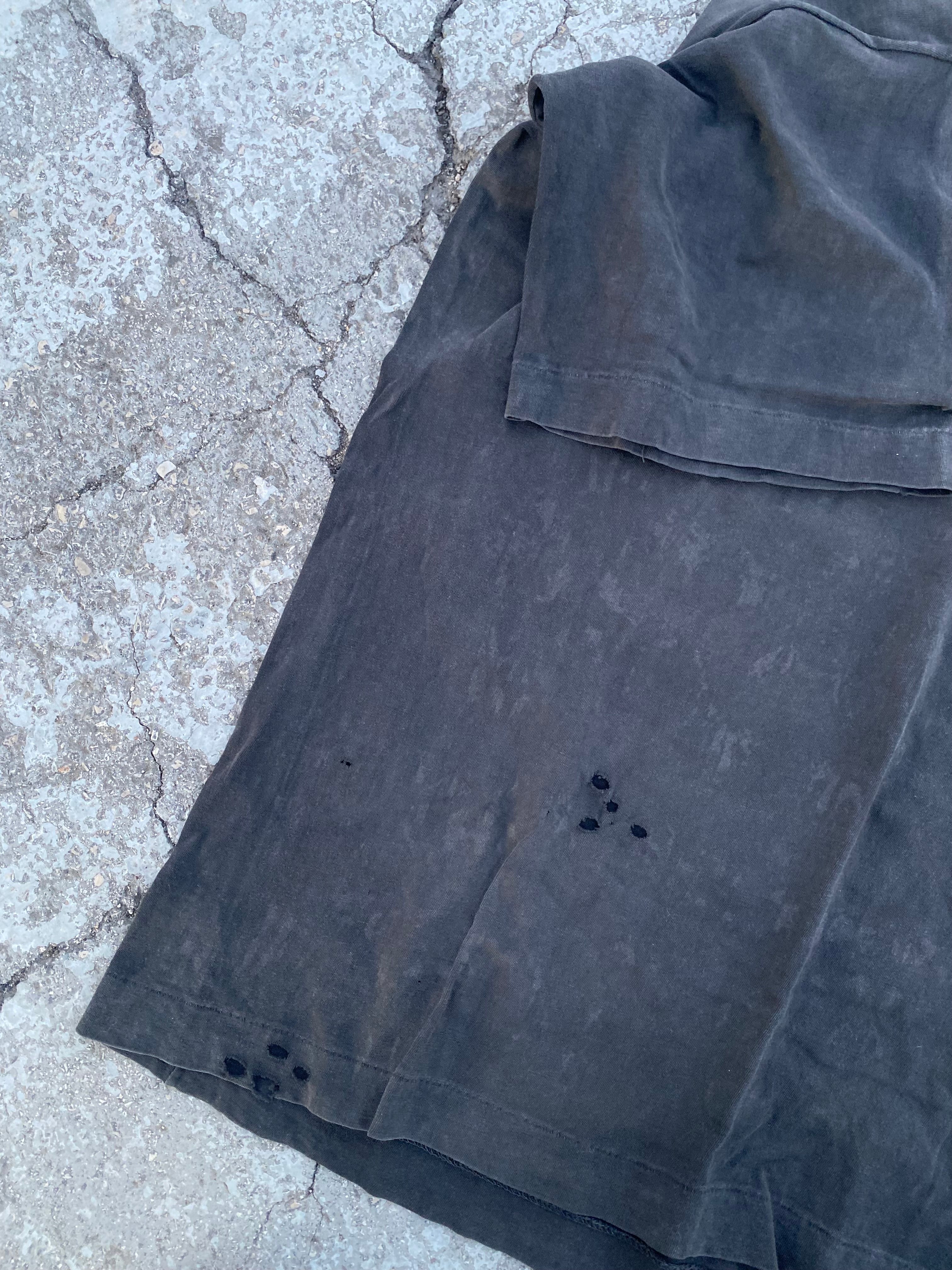 1990’S SINGLE STITCH BLANK FADED/DISTRESSED TEE (XL)