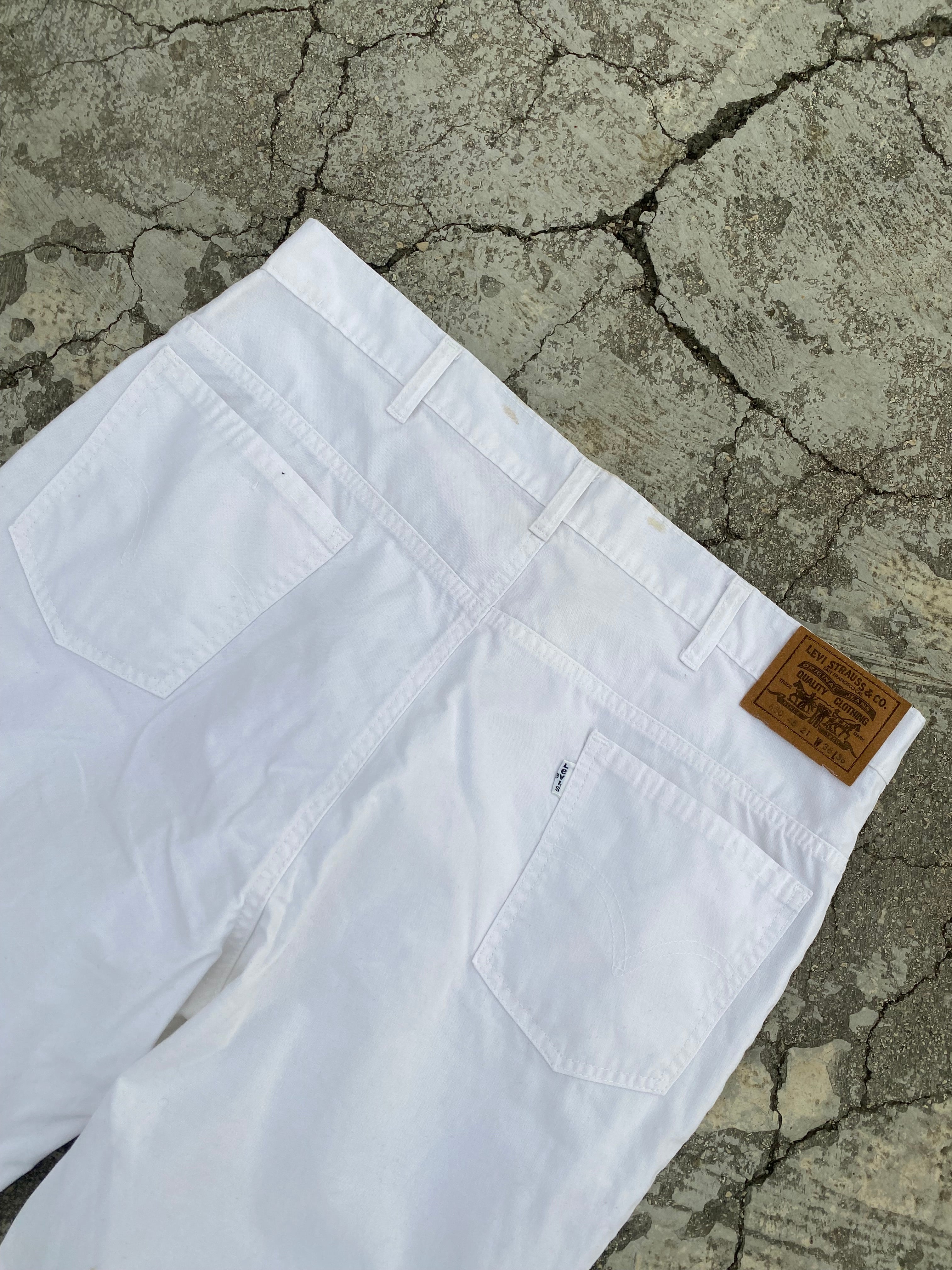 1970’S LEVI'S 630 WHITE TAB (W35-36)