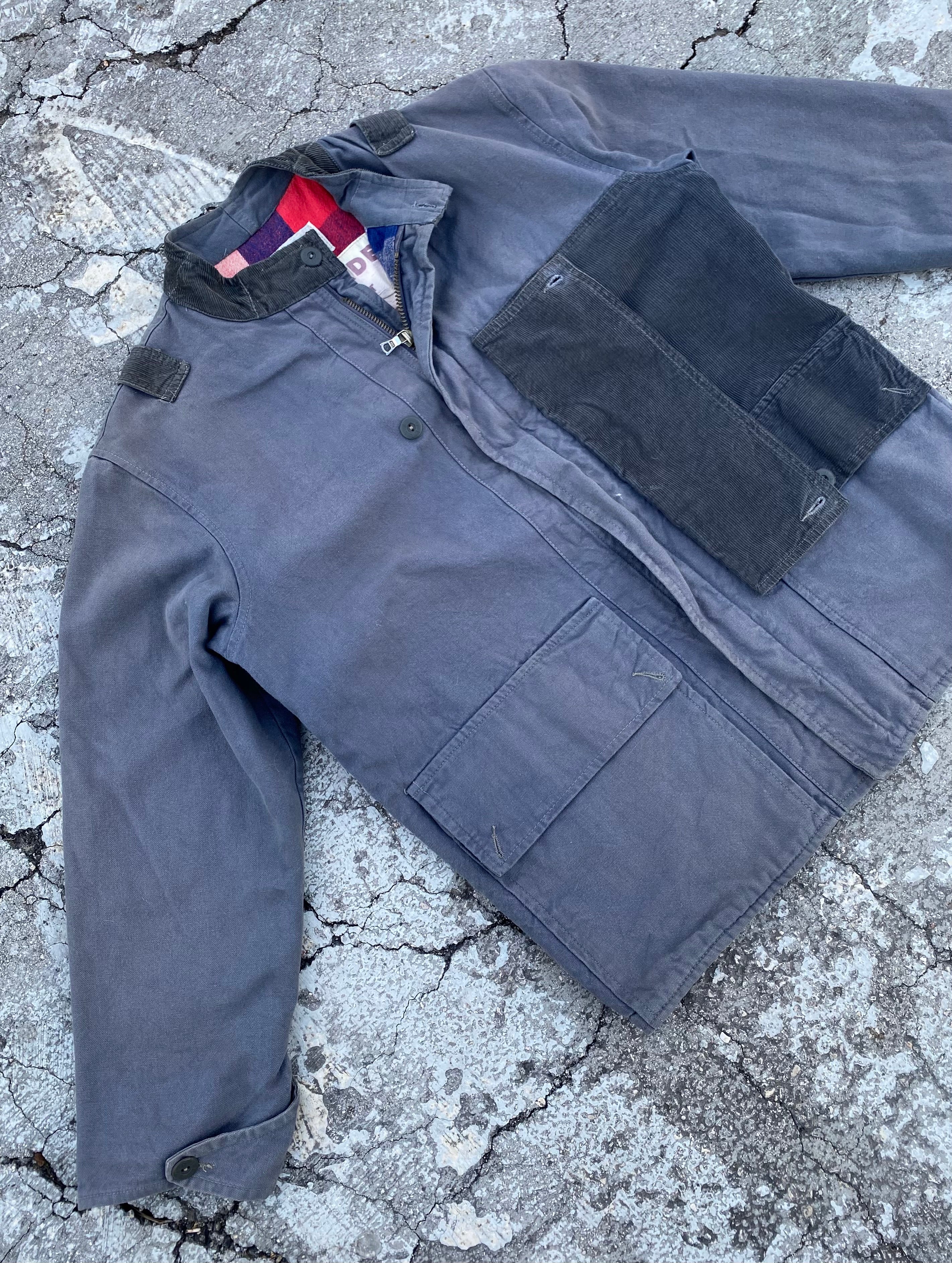 1990’S DIESEL DAVID MANTEJ PATCH COAT ARCHIVE JACKET (S-M)