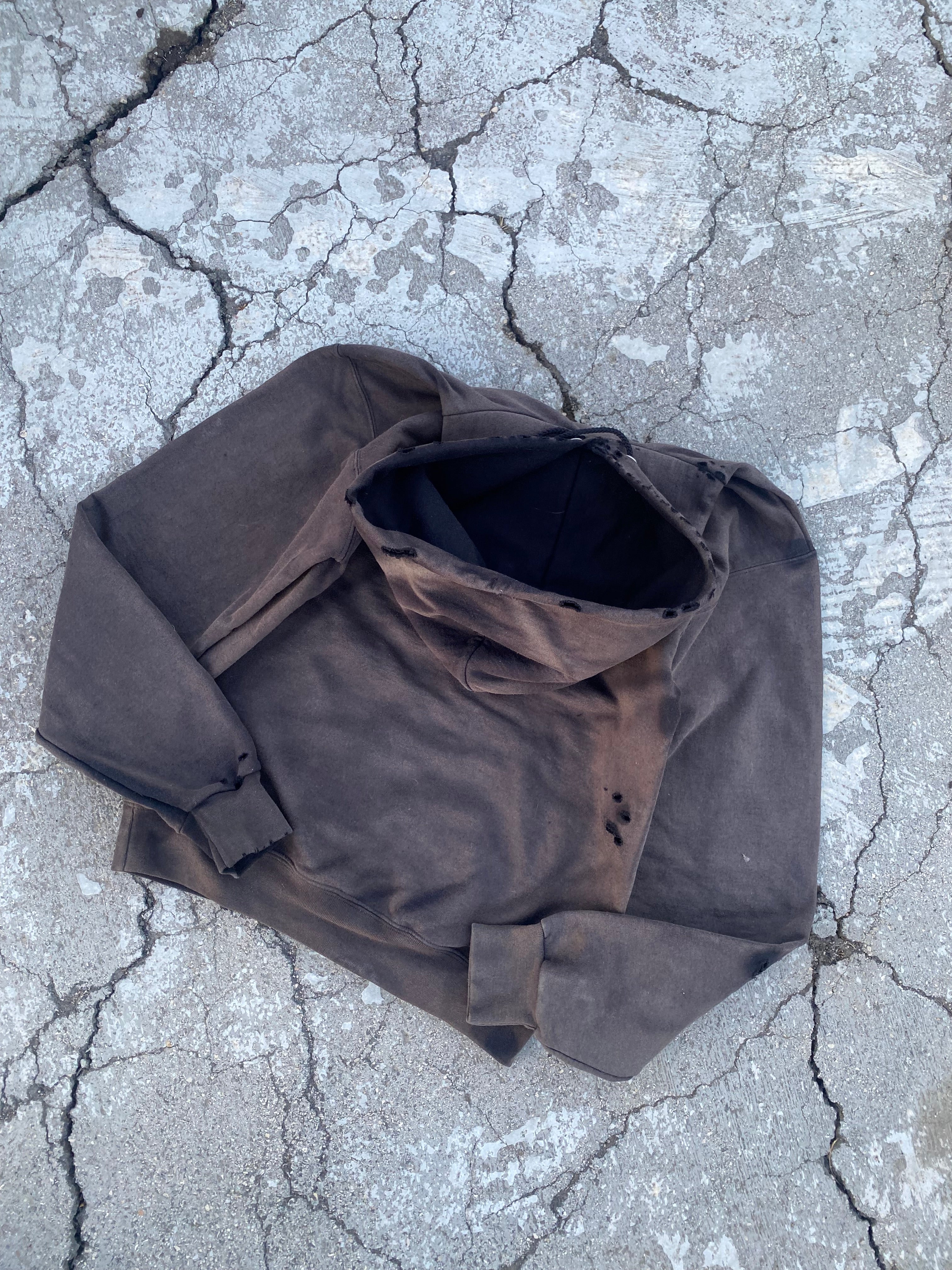 1990’S CLEVELAND STATE FADED/DISTRESSED HOODIE (S)