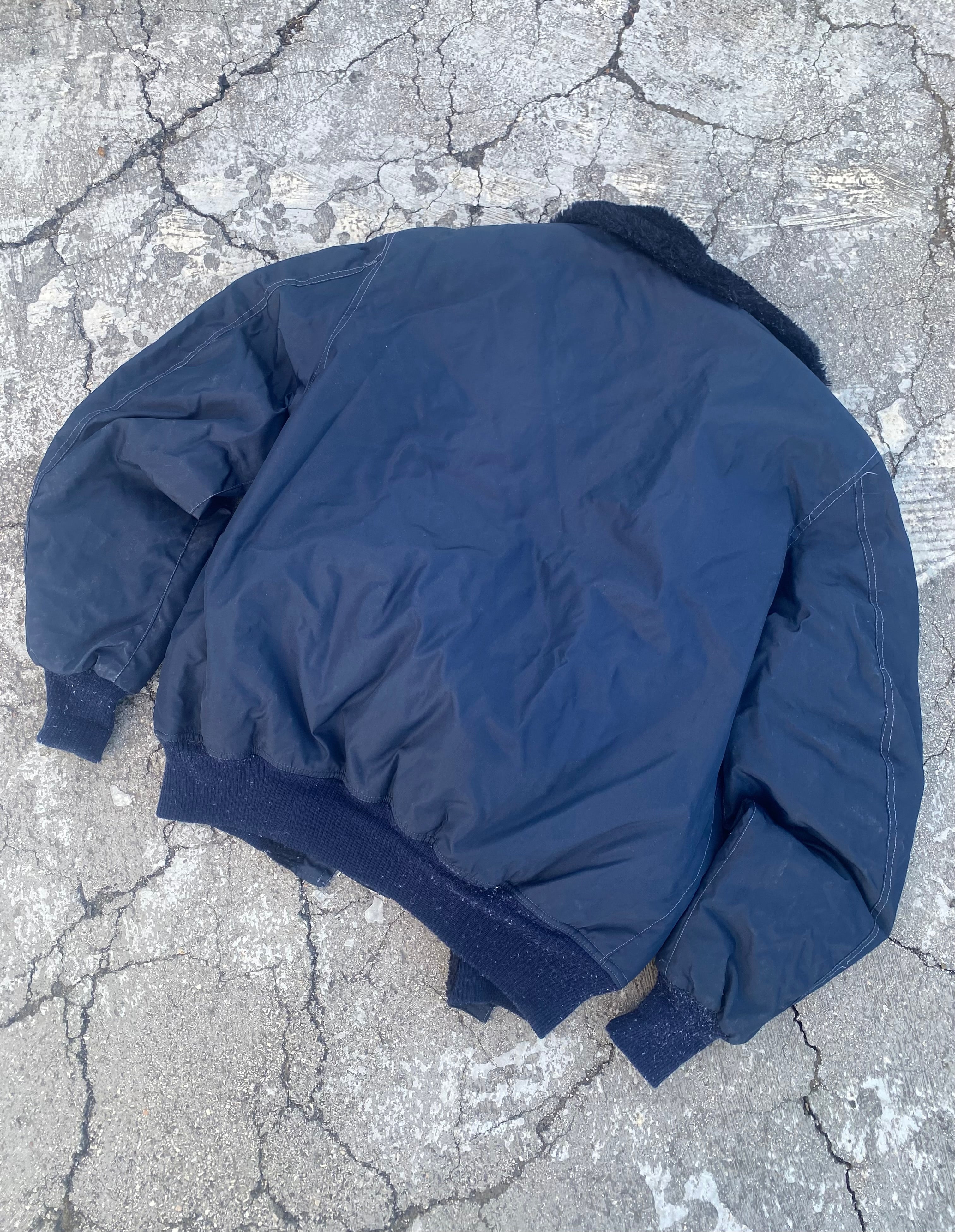 1990’S BLUE SECURITY JACKET (M-L)
