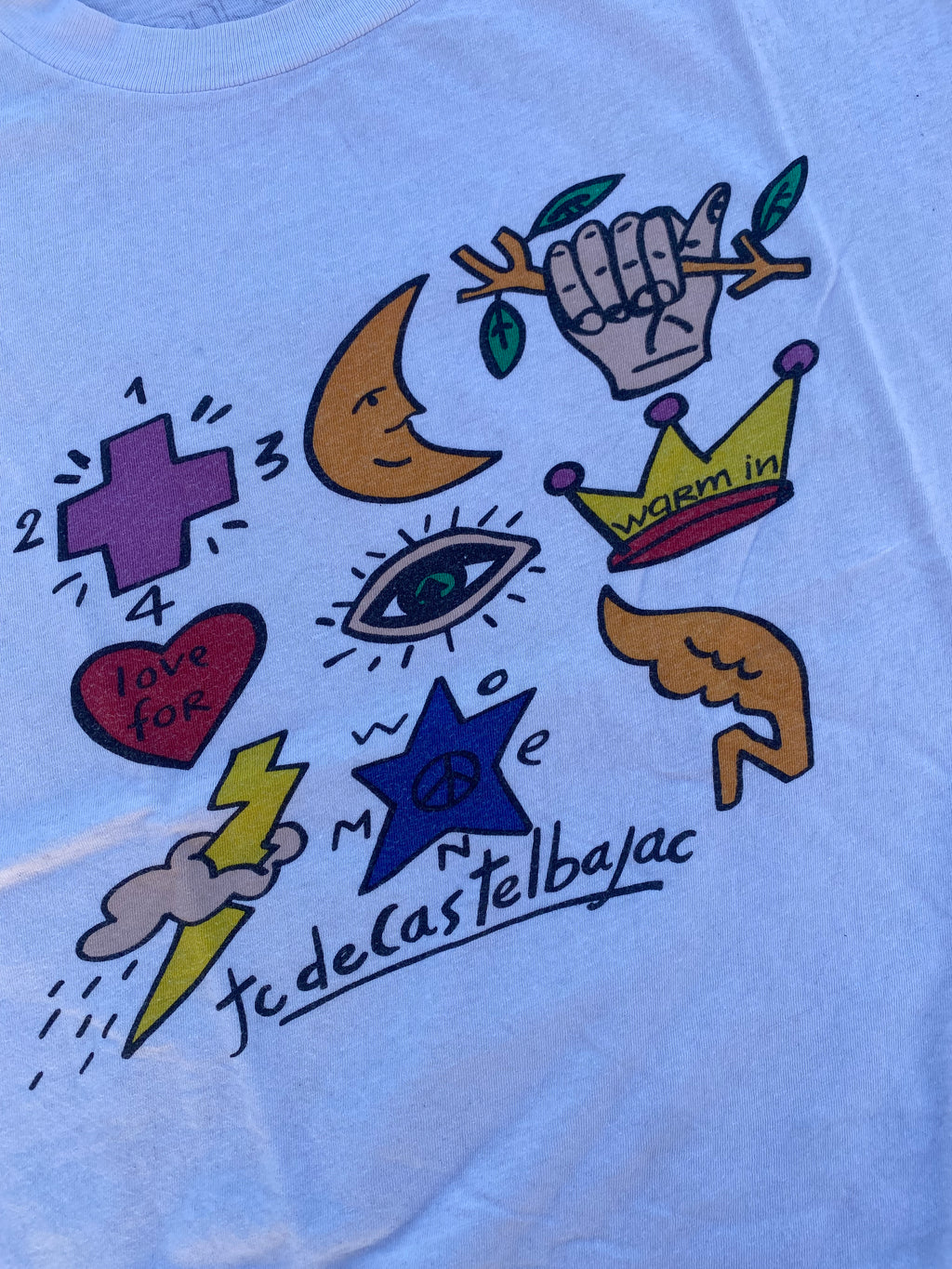 1990’S SINGLE STITCH LOVE FOR TEE (L-XL)