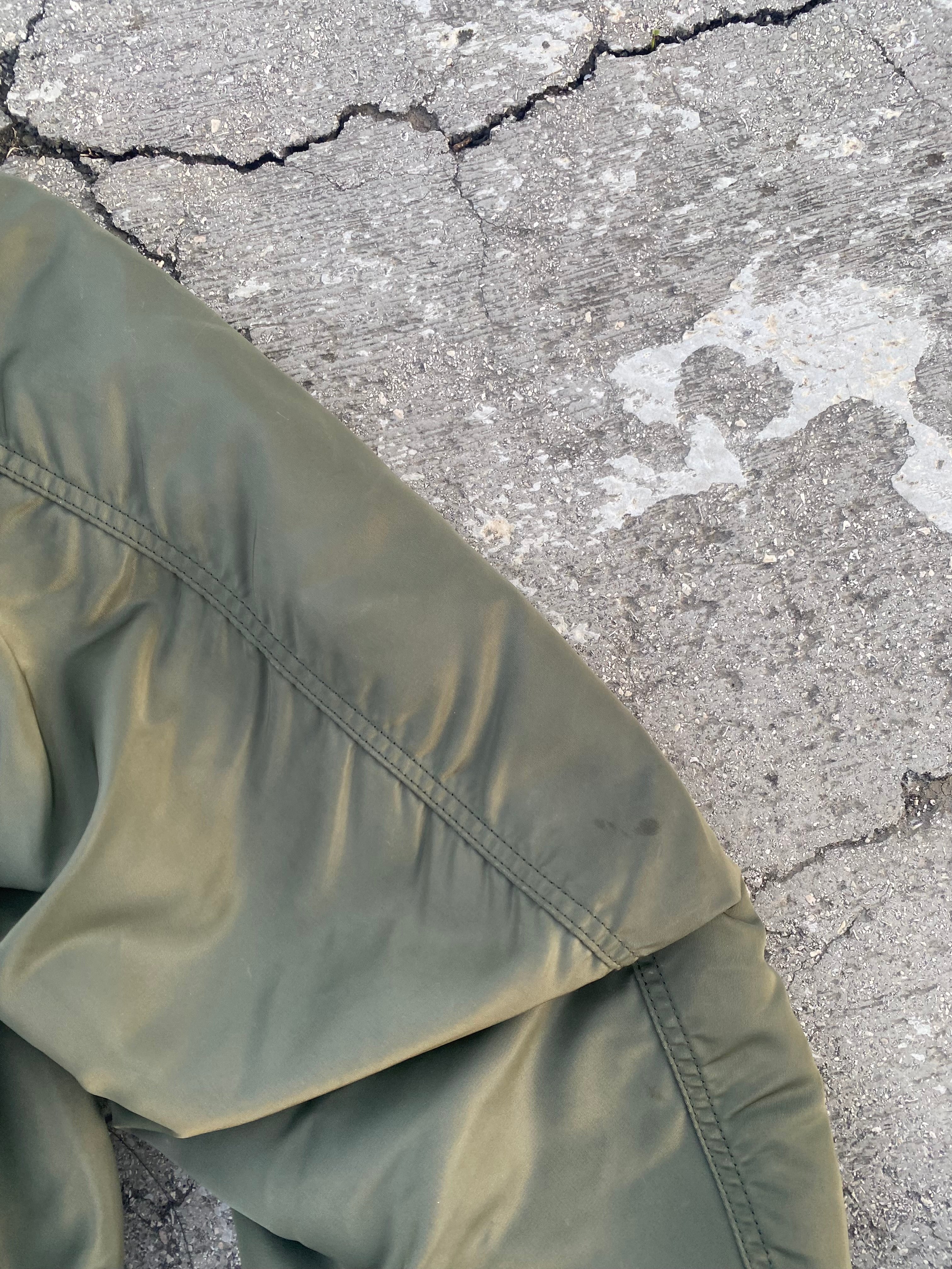 1980’S MA-1 ALPHA IN. JACKET (L-XL)