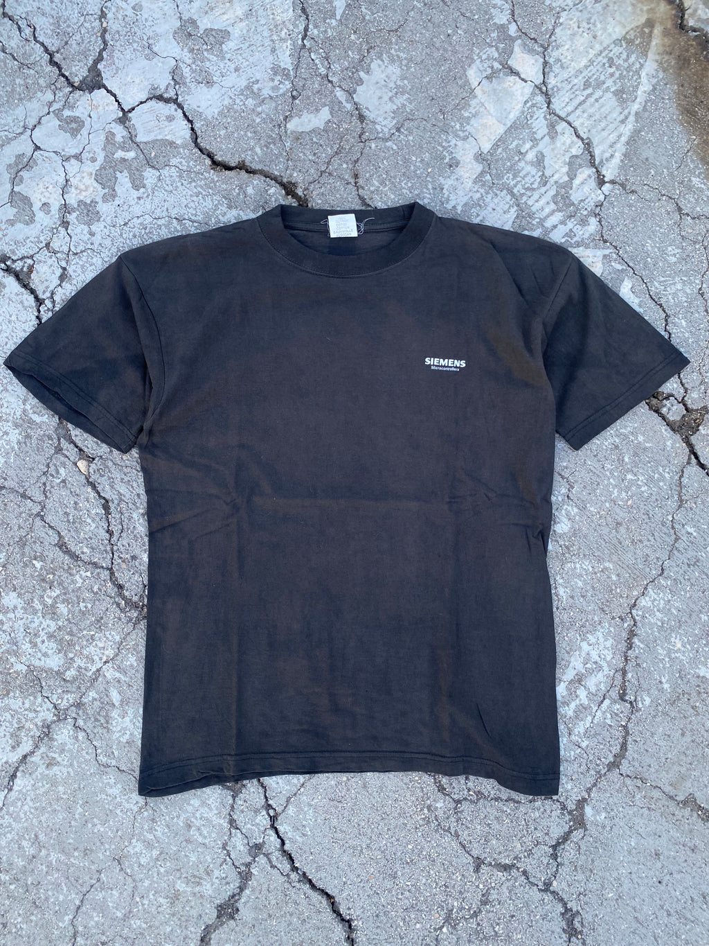 2000’S SIEMENS SMILEY FADED TEE (M)