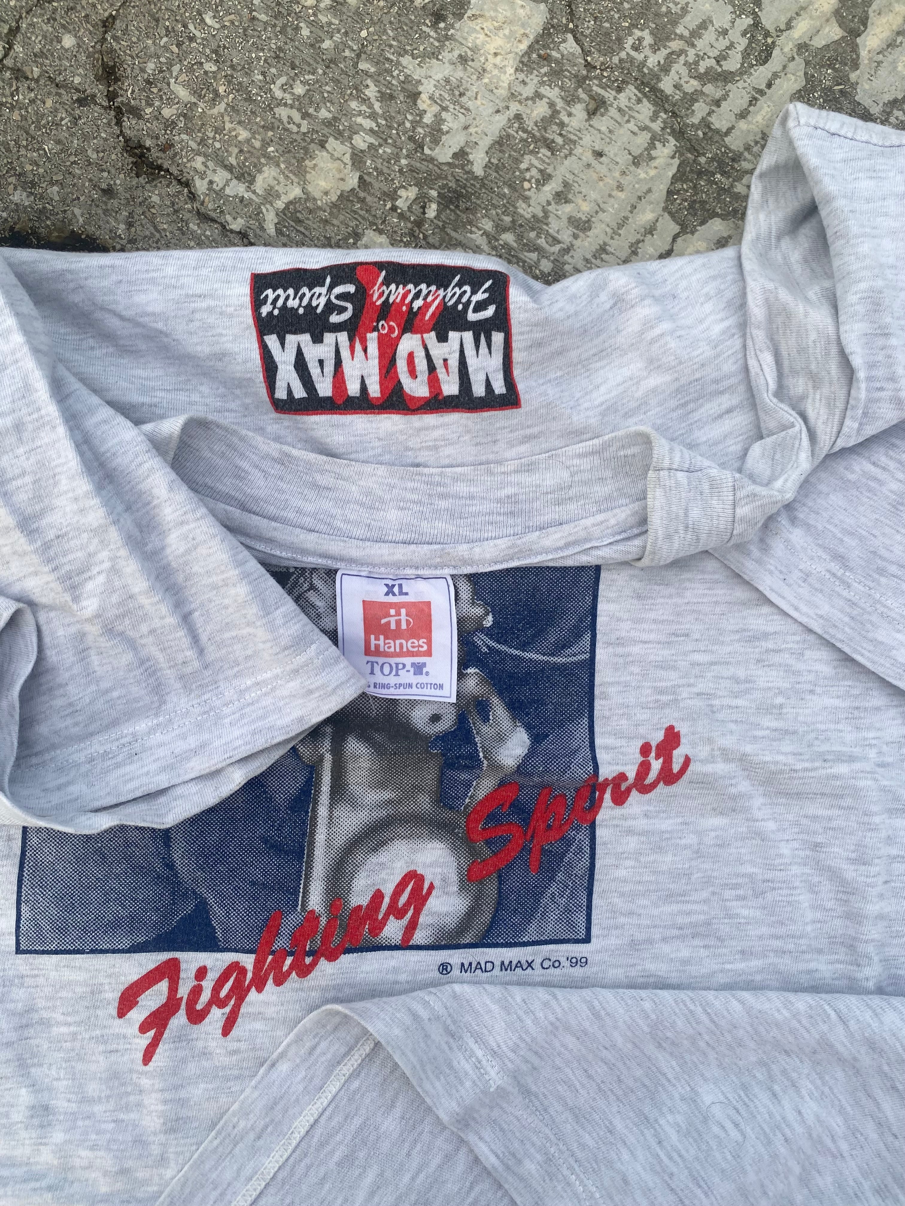 1990’S FIGHTING MAD MAX HANES TEE (XL)