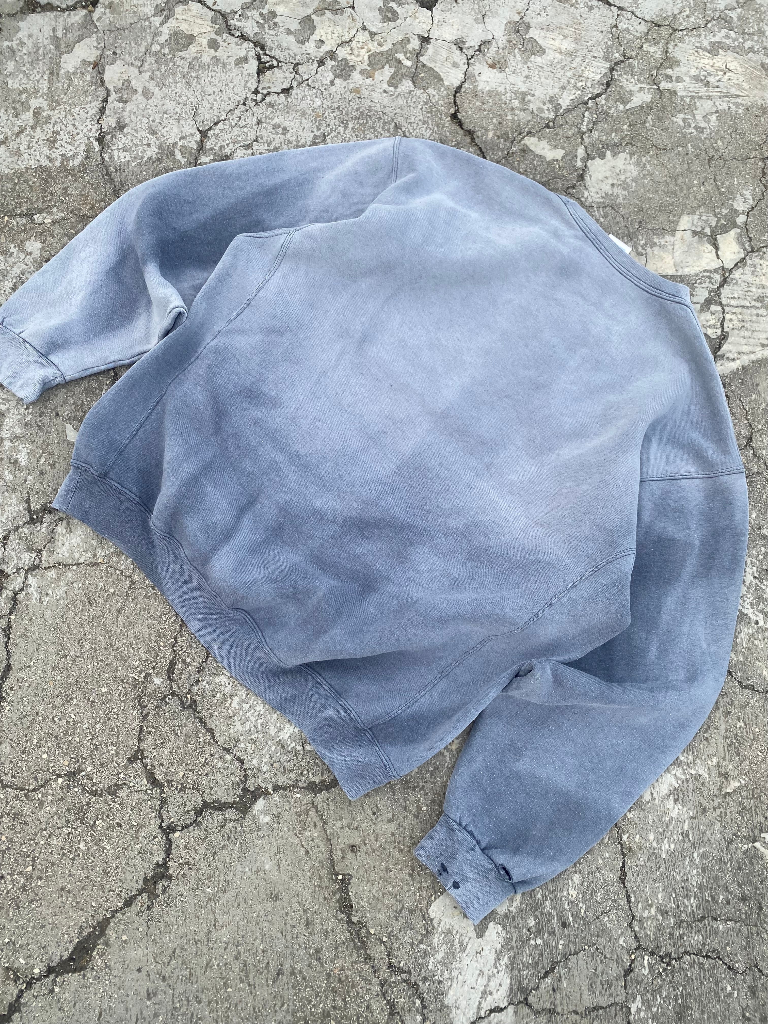 2000’S SUN FADE RUSSELL ATHLETIC DISTRESSED CREWNECK (XL-XXL)