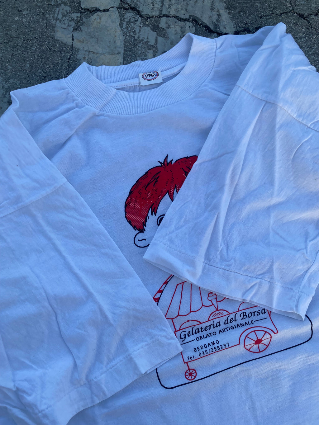 1990’S SINGLE STITCH ICE CREAM TEE (XL)