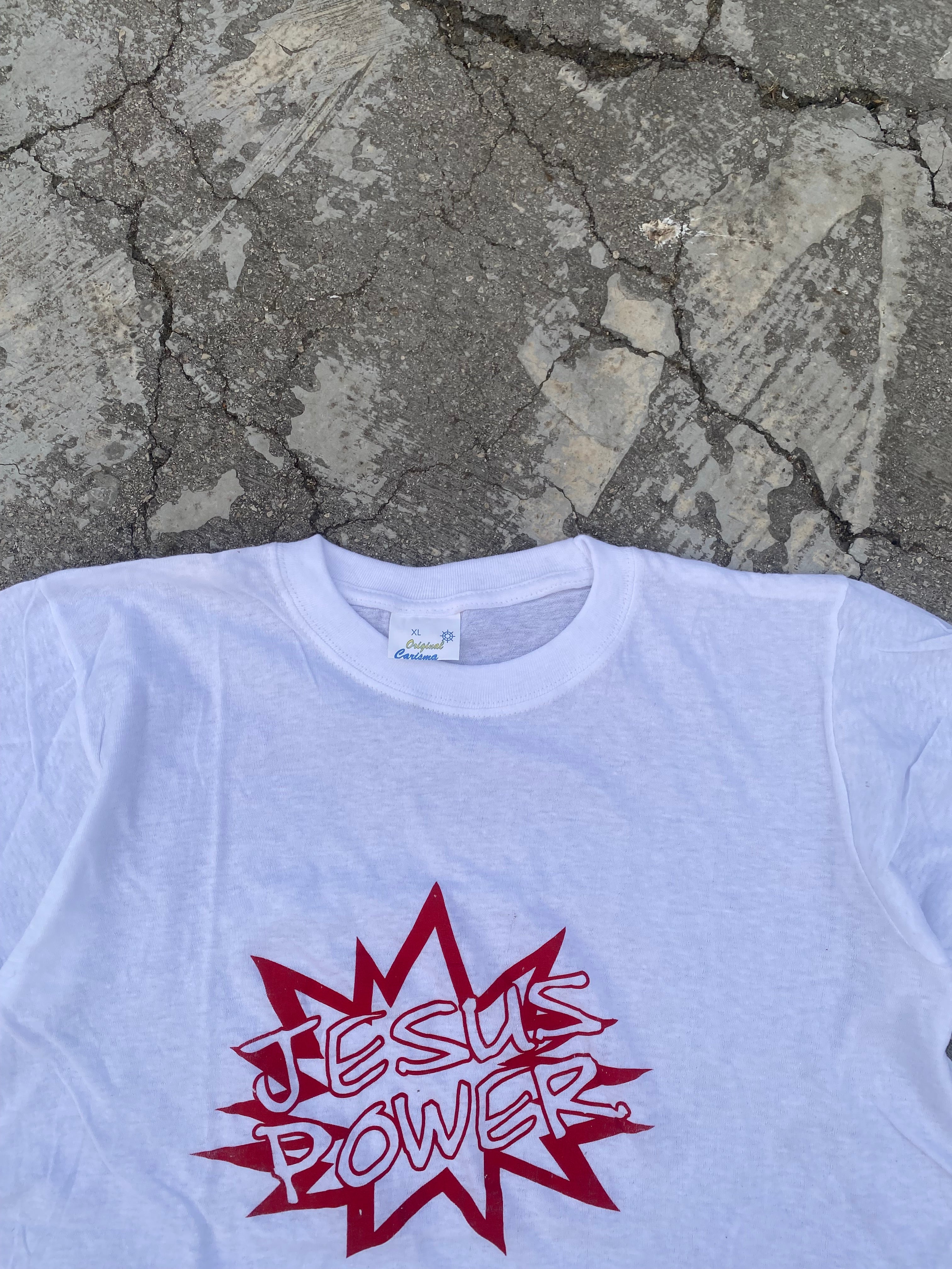 1990’S JESUS POWER TEE (M-L)