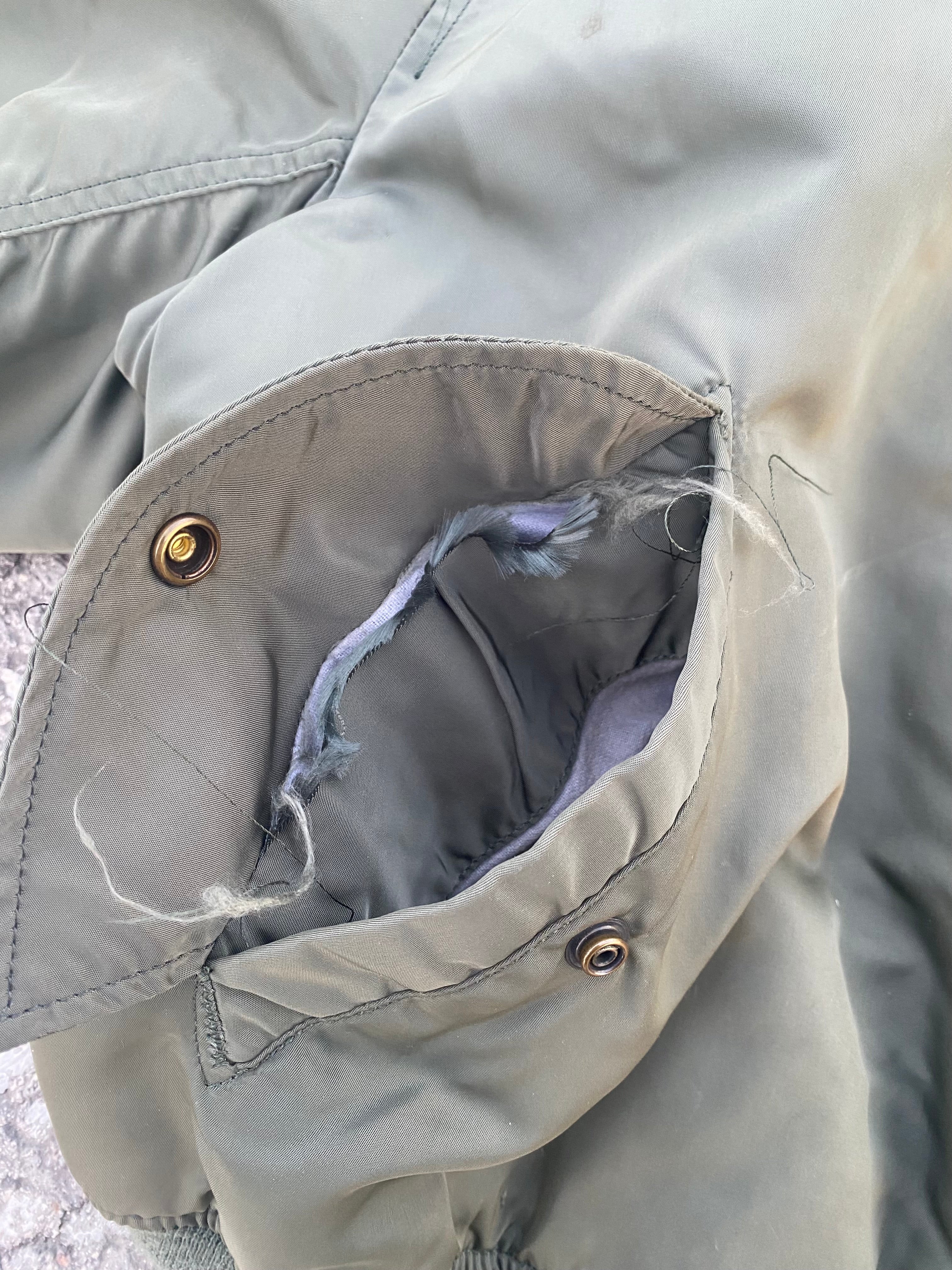 1980’S MA-1 ALPHA IN. JACKET (L-XL)