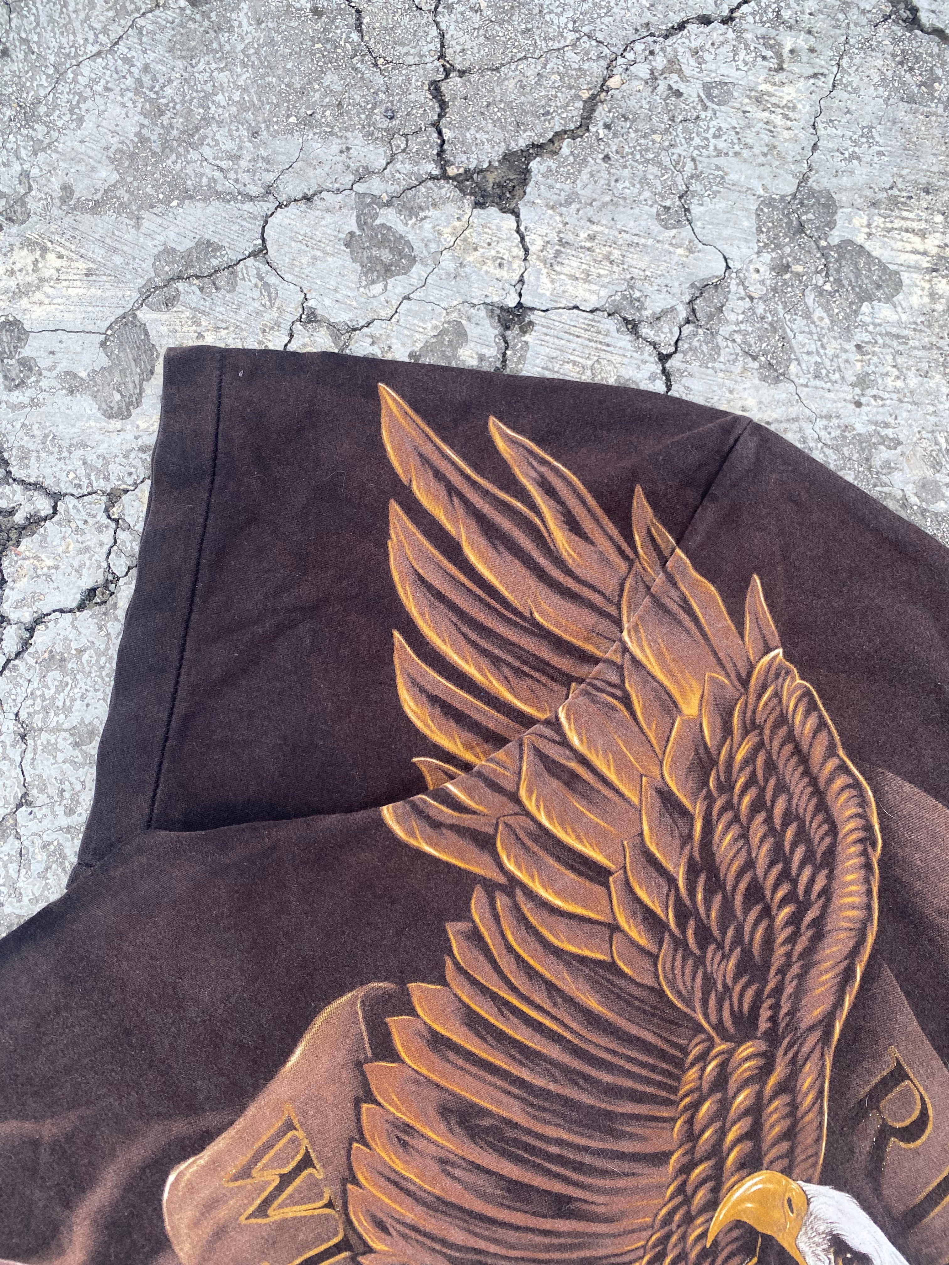 1990’S SUN FADED EAGLE SINGLE STITCH TEE (XL)