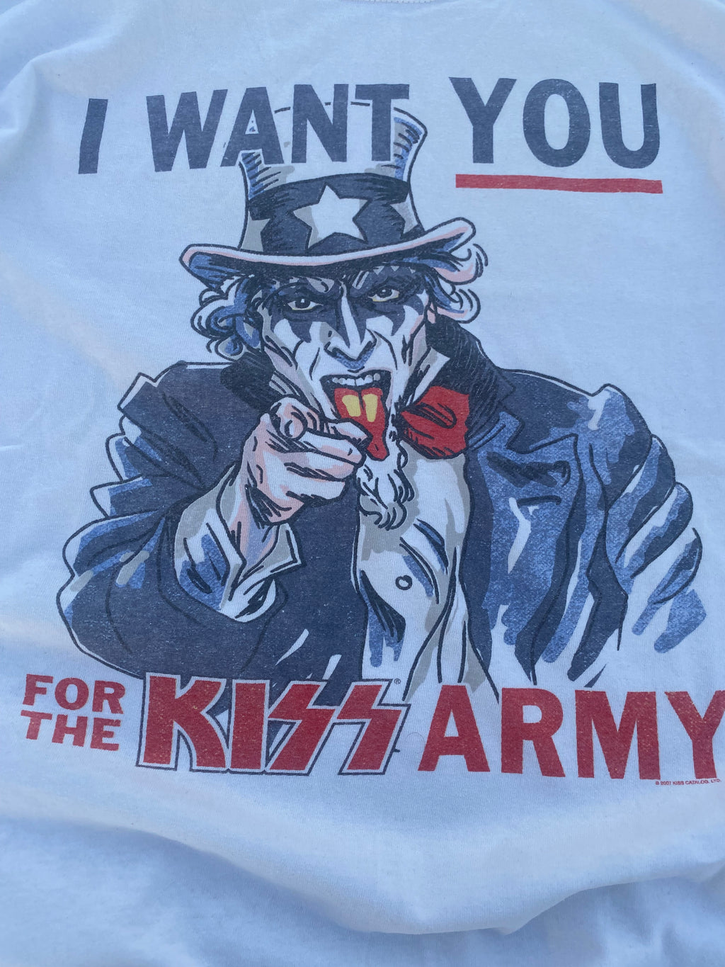 2000’S KISS TOUR I WANT YOU TEE (XL)