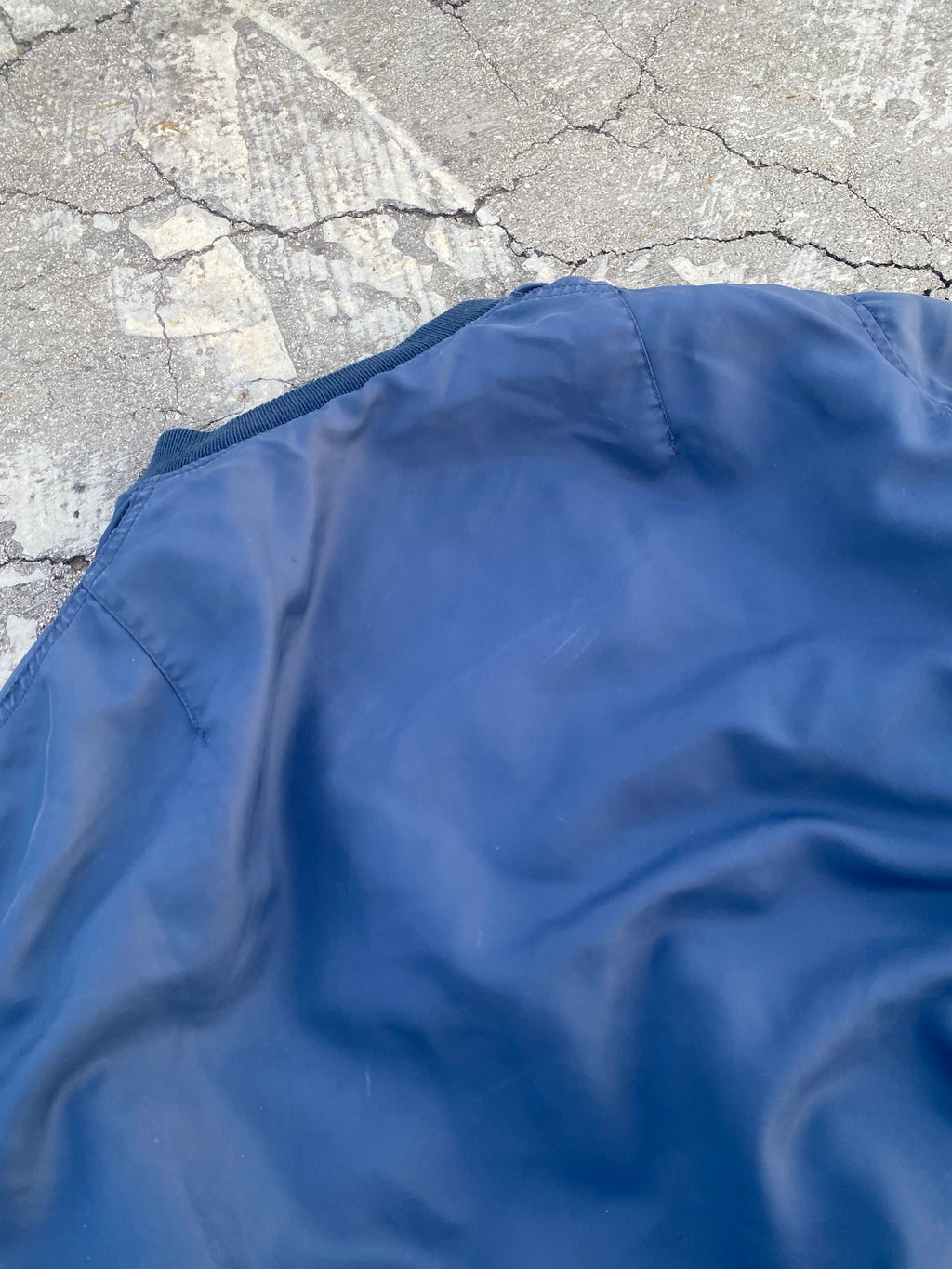 1990’S MA-1 BLUE NAVY JACKET (L-XL)