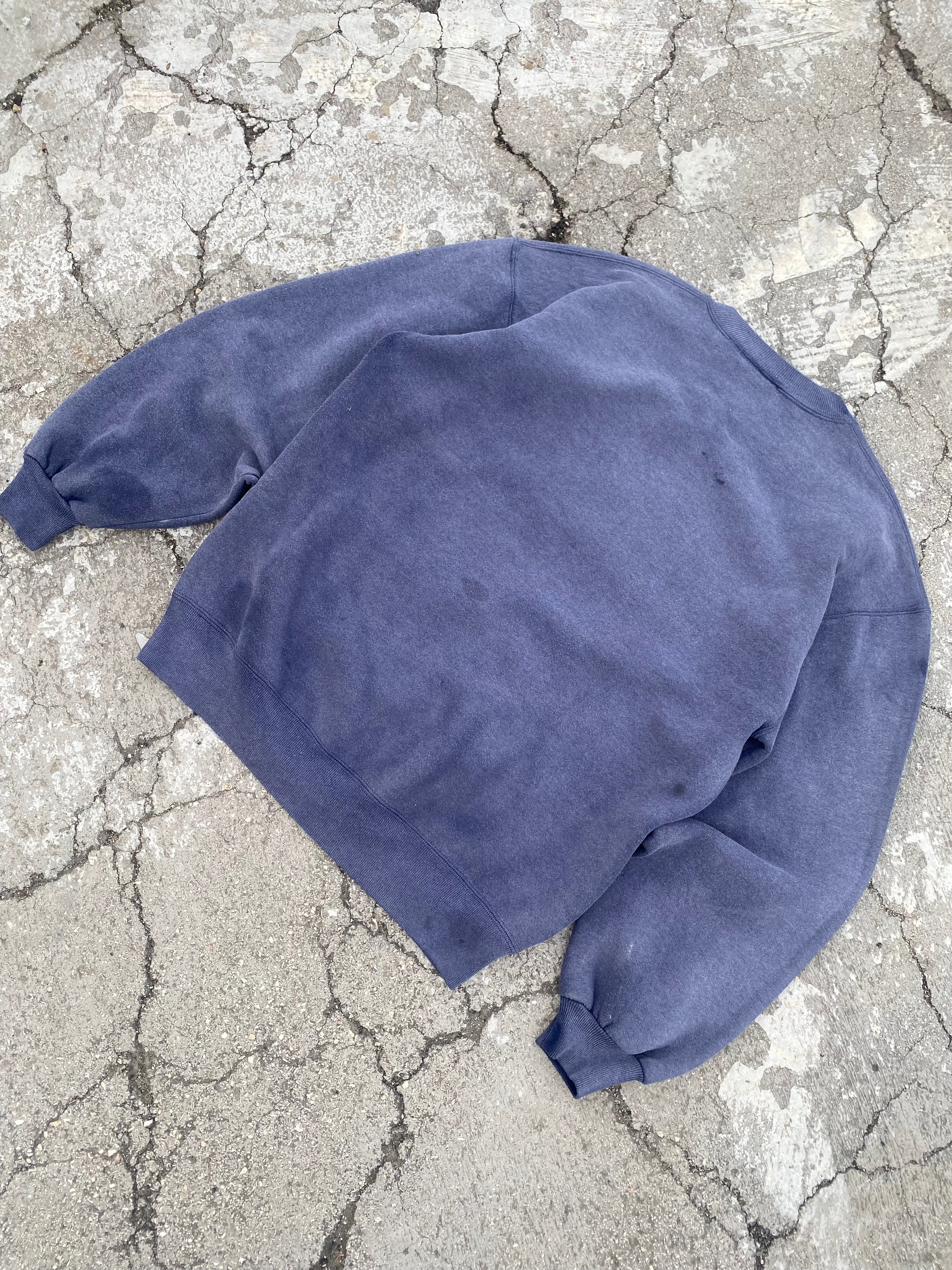 1990’S SUN FADED “MOM” RUSSELL ATHLETIC DISTRESSED CREWNECK (L)