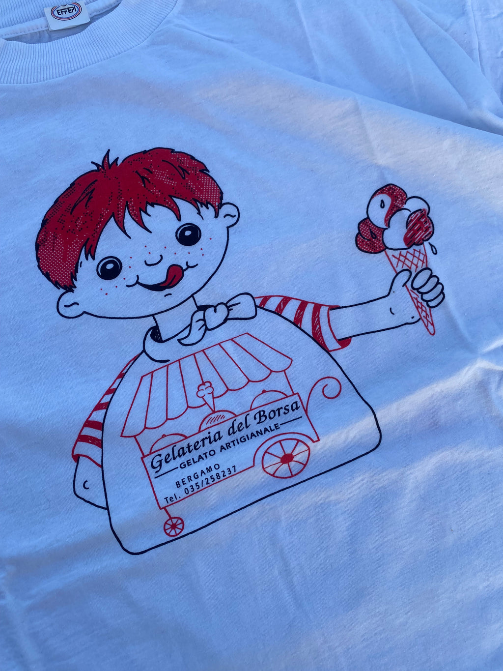 1990’S SINGLE STITCH ICE CREAM TEE (XL)