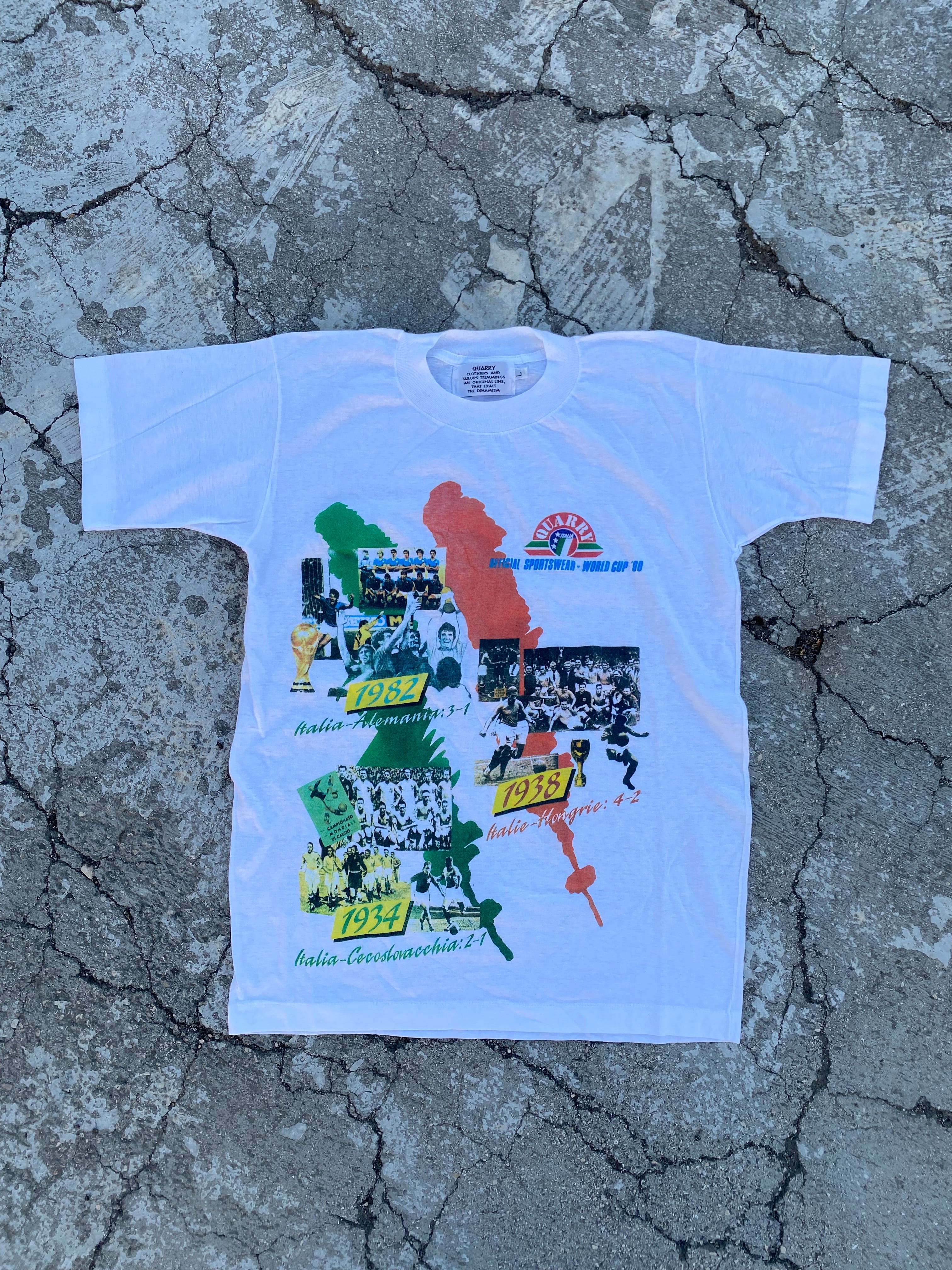 1990’S SINGLE STITCH WORLD CUP 90’ TEE (M-L)
