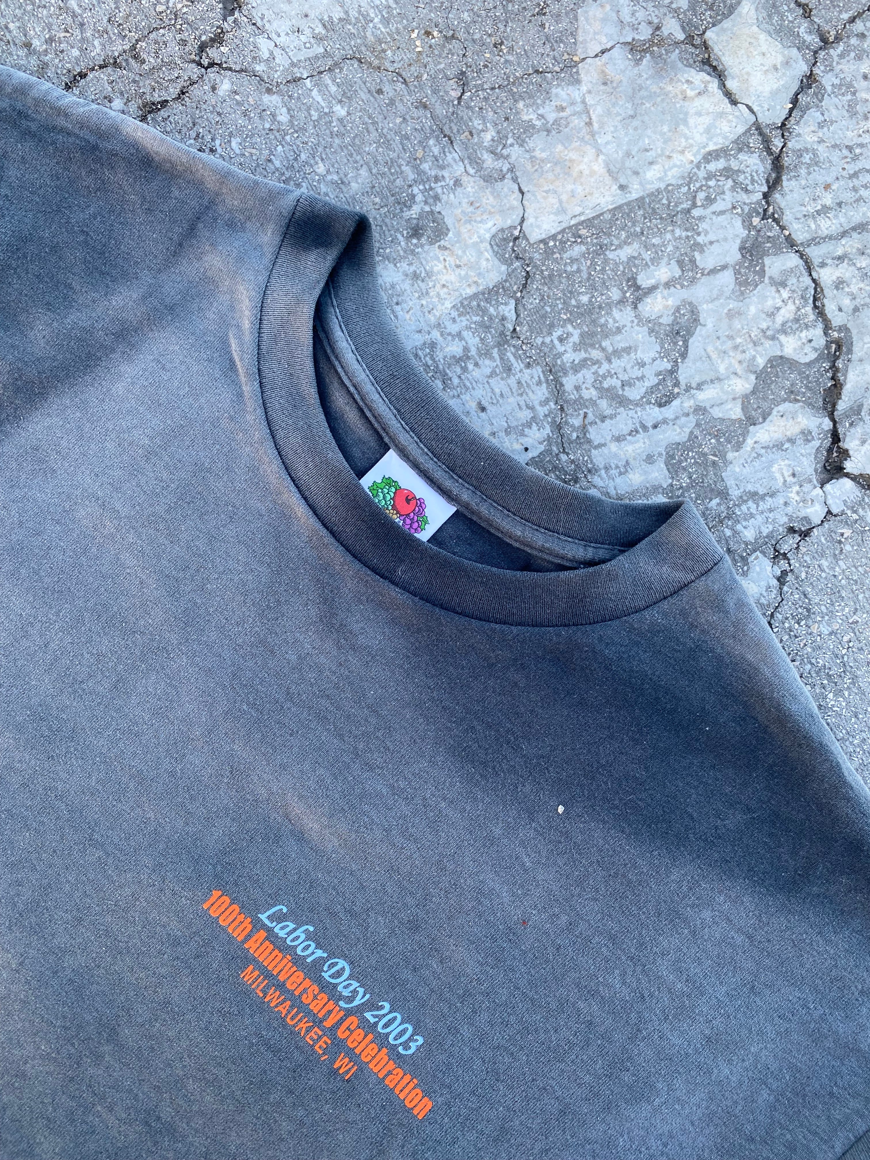 2000’S SUN FADE “FIERY CROSS” TEE (XL)