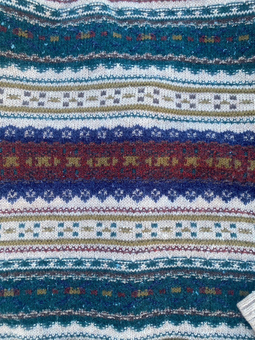 1990’S MOUNTAIN VALLEY WOOL SWEATER (XXL)