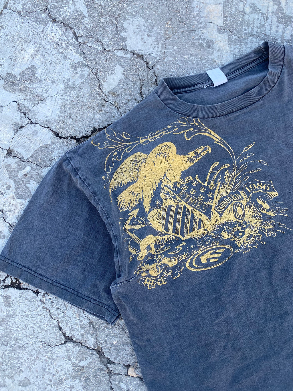 2000’S SUN FADE SK8BOARD REPAIR TEE (XL)