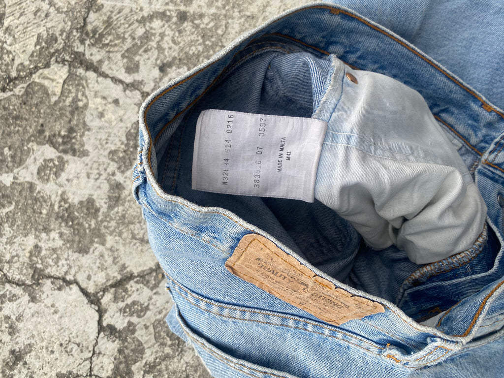 1990’S LEVI’S ORANGE TAB 614 (W30)