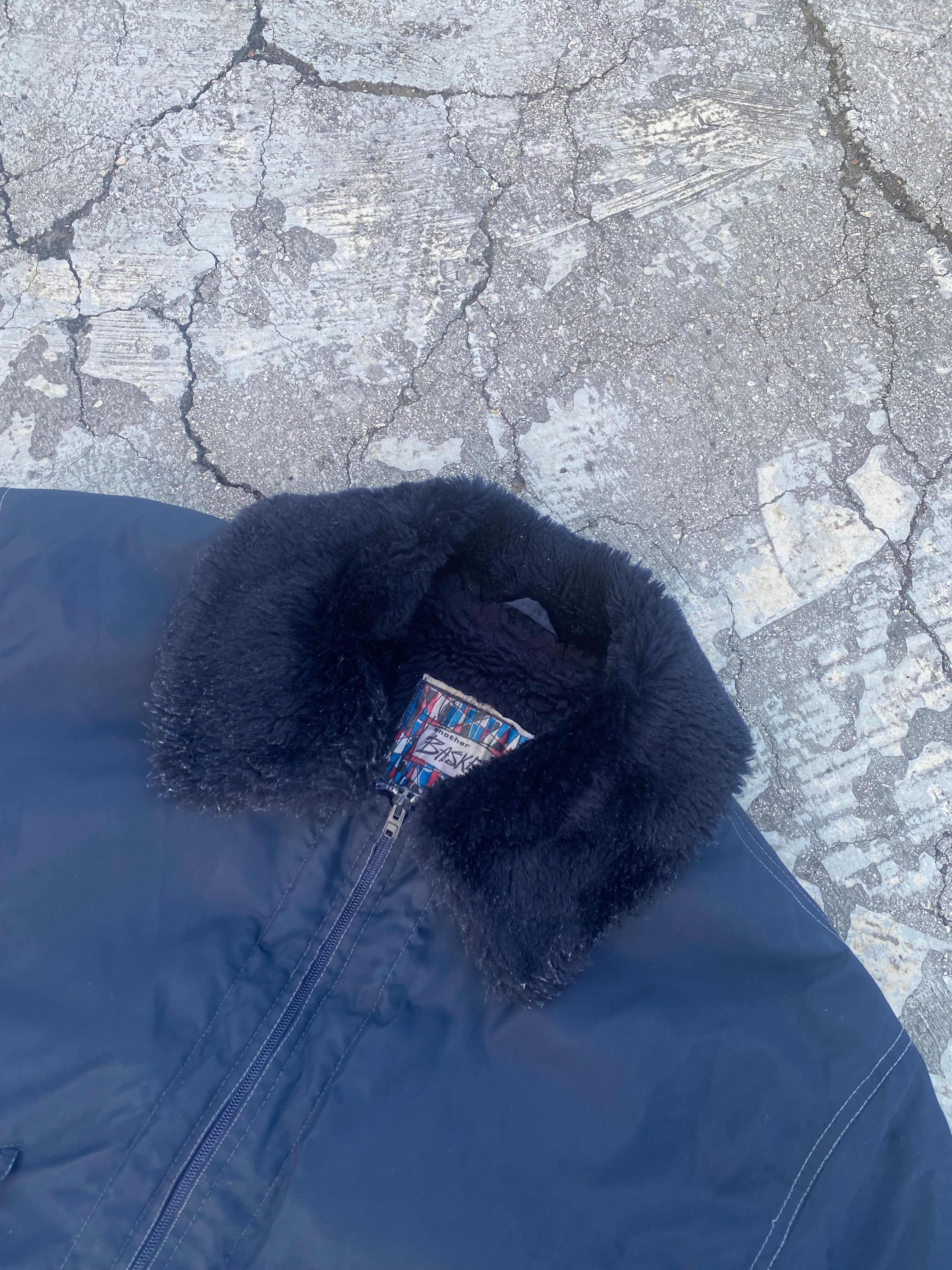 1990’S BLUE SECURITY JACKET (M-L)