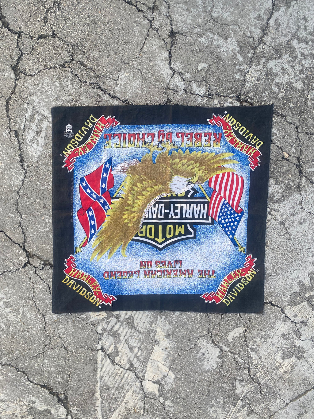 1990’S HARLEY DAVIDSON BANDANA