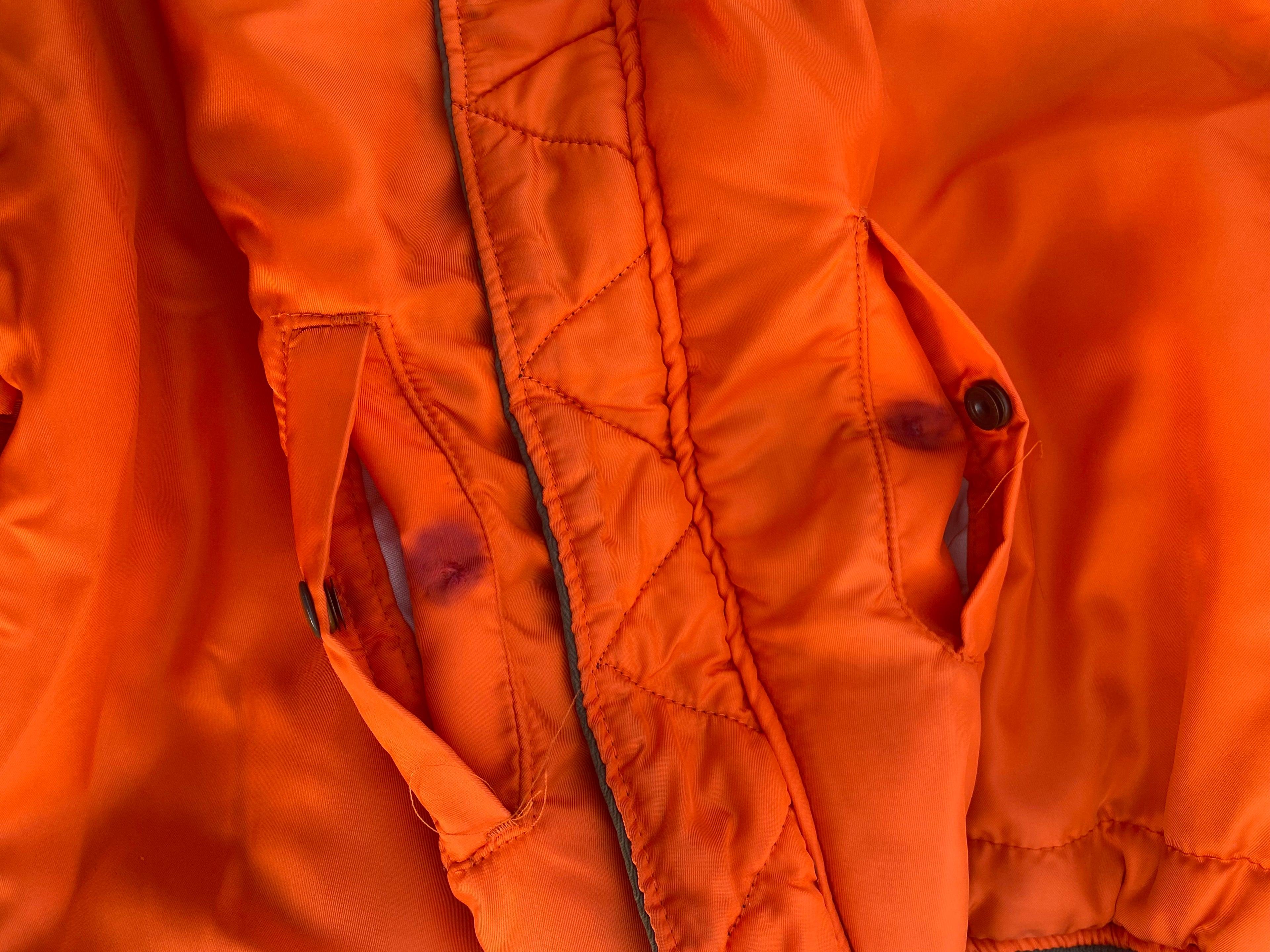 1980’S MA-1 ALPHA IN. JACKET (L-XL)