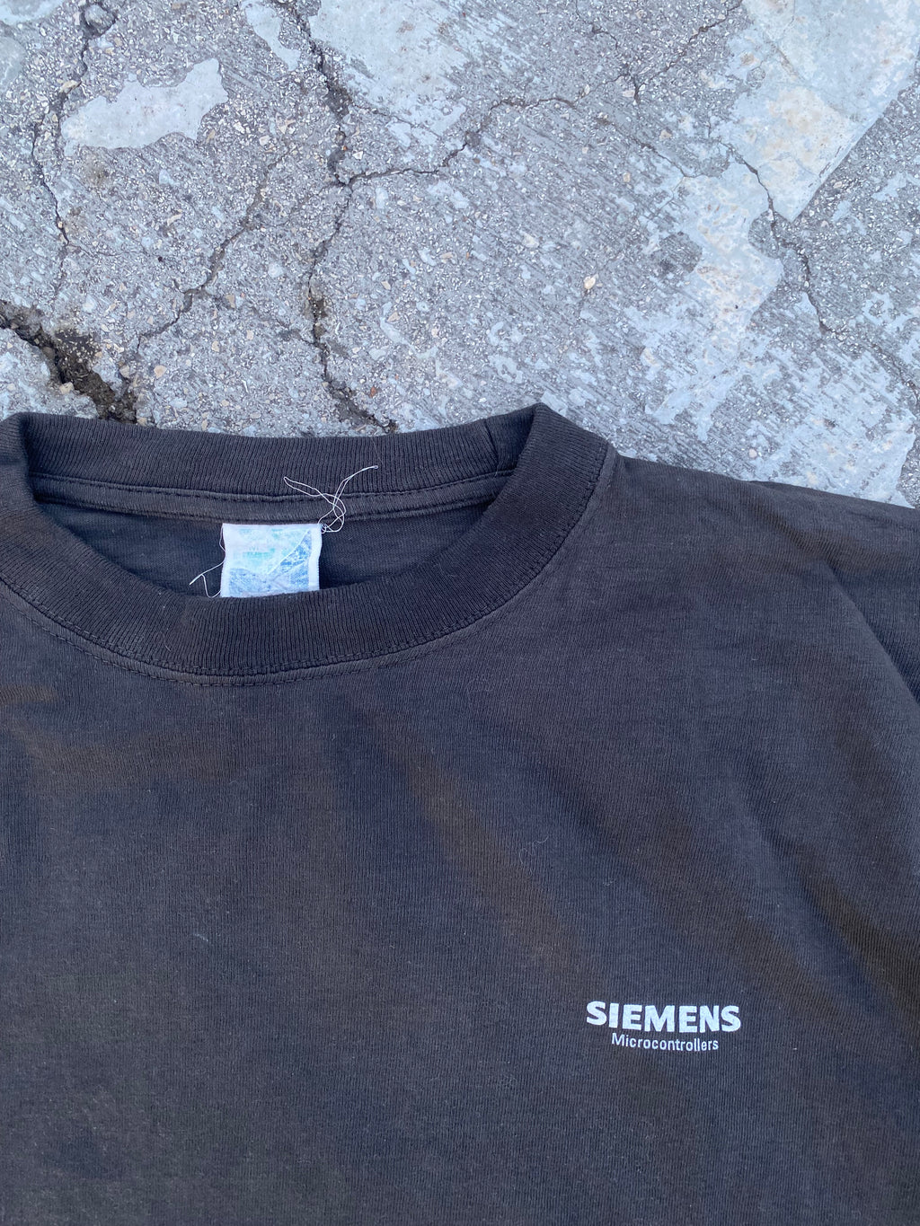 2000’S SIEMENS SMILEY FADED TEE (M)
