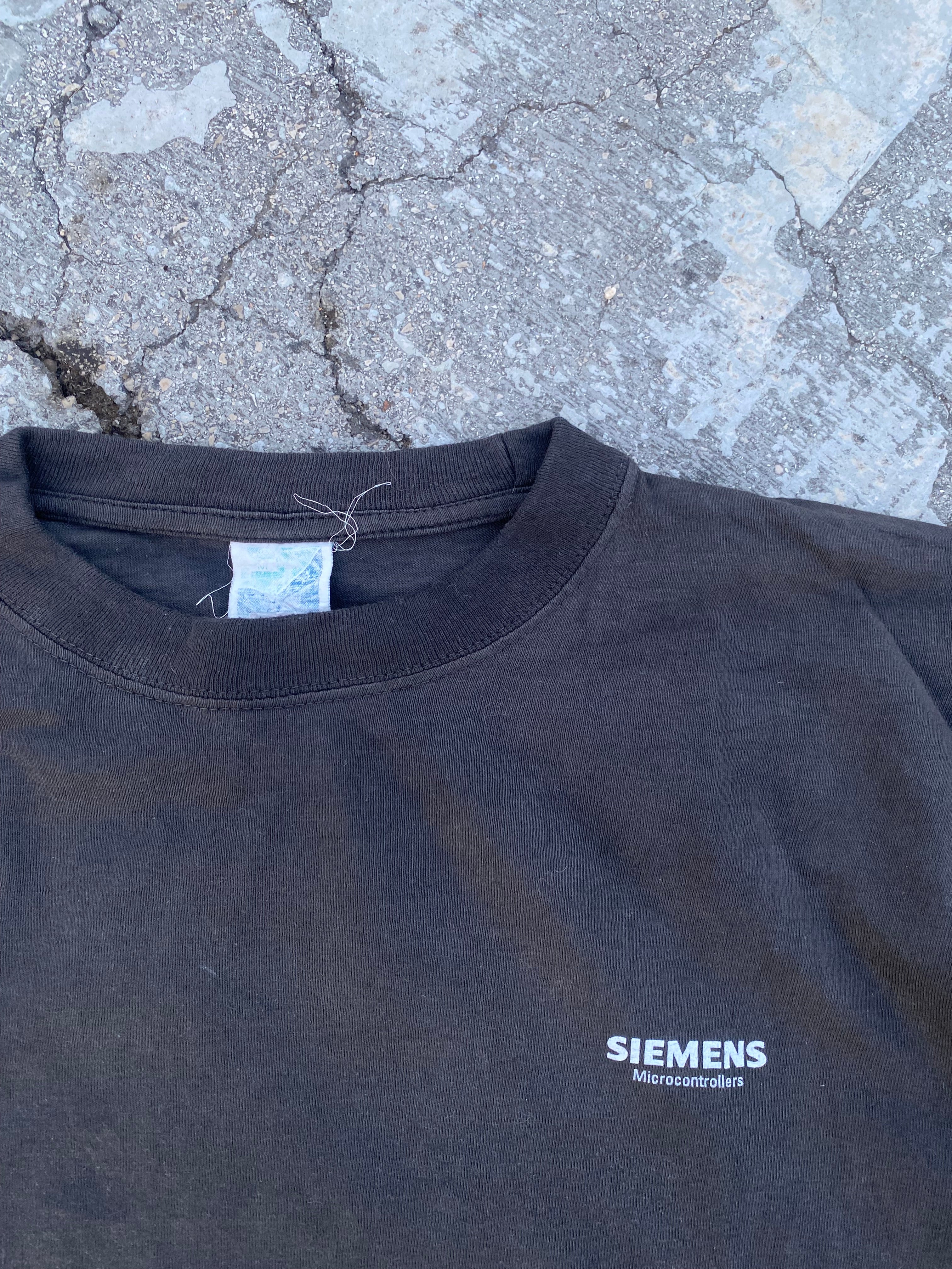 2000’S SIEMENS SMILEY FADED TEE (M)