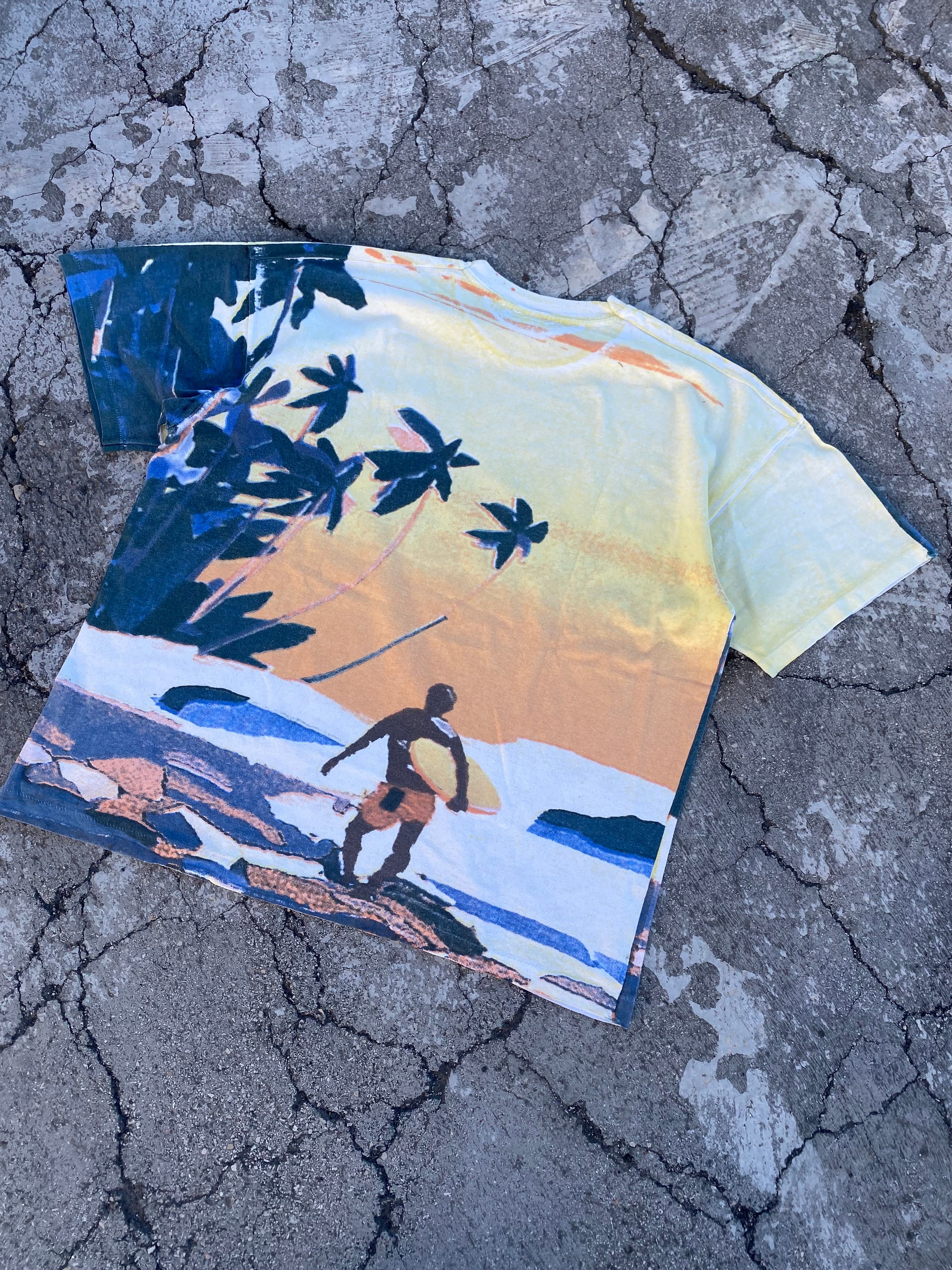 1990’S SINGLE STITCH SUNSET SURF TEE (XL)