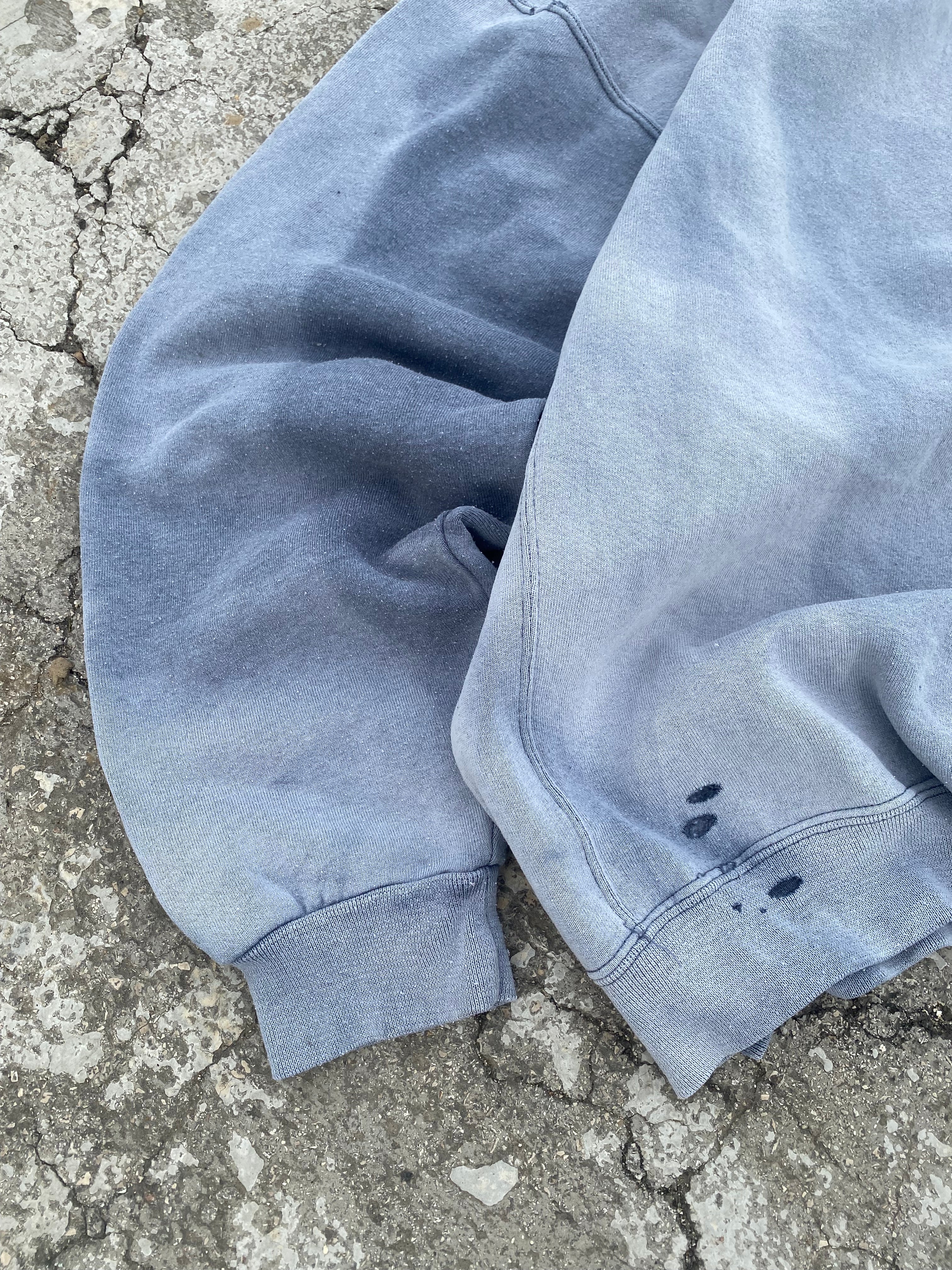 2000’S SUN FADE RUSSELL ATHLETIC DISTRESSED CREWNECK (XL-XXL)