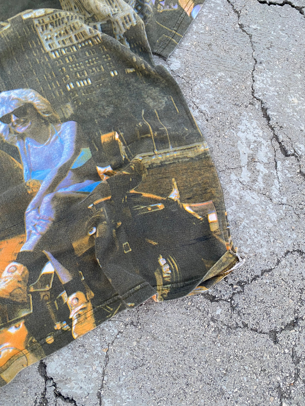 1990’S CHICAGO SKYLINE AOP TEE (XL)