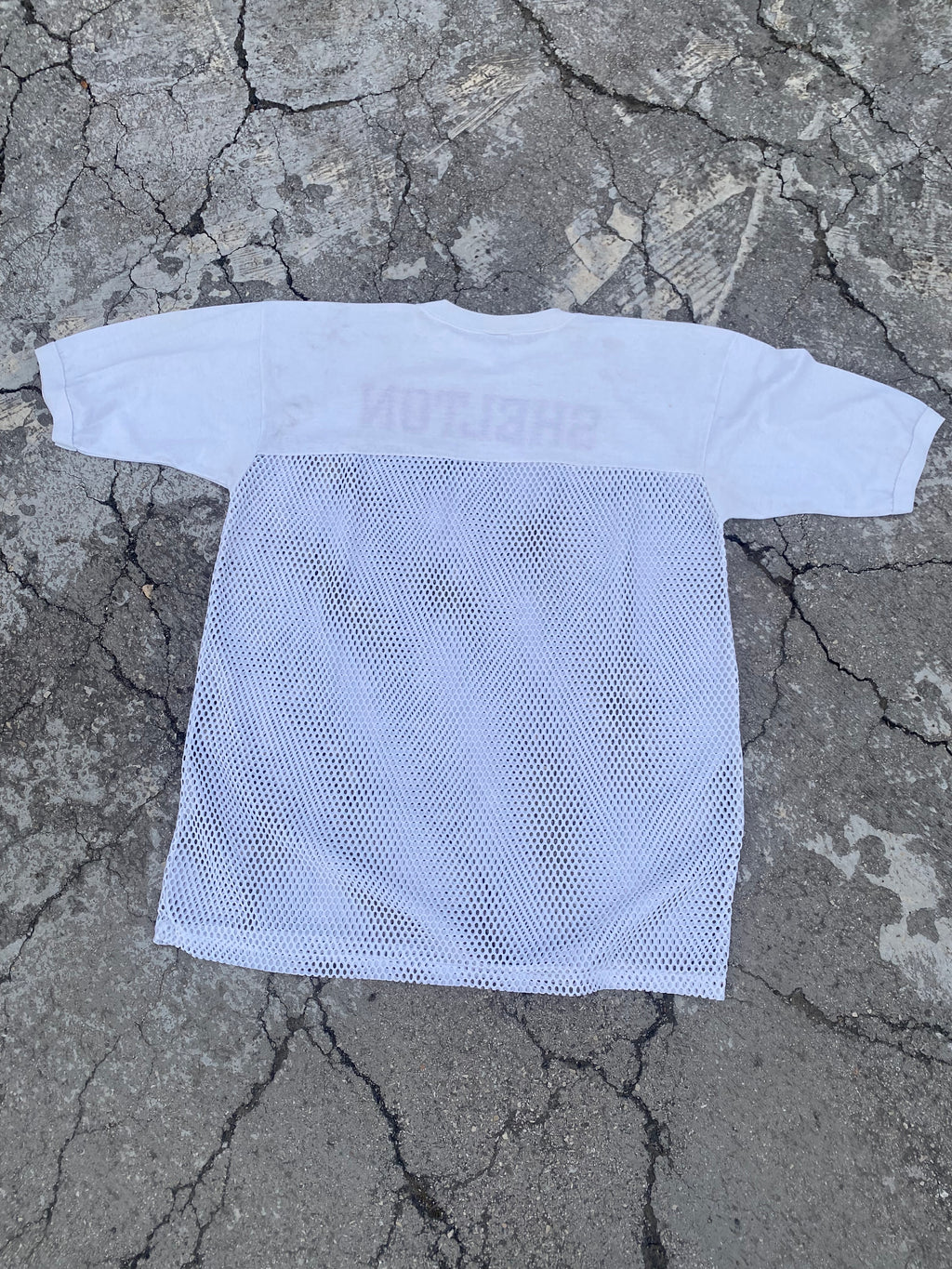 1980’S SHELTON FOOTBALL MESH TEE (XL)