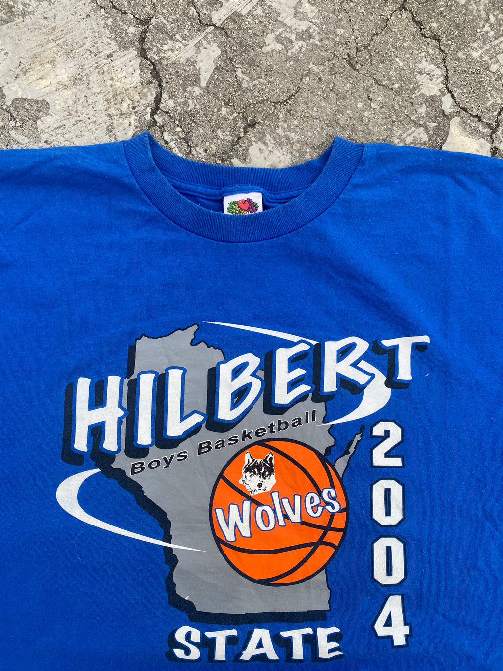 2000’S BASKETBALL BLUE ROYAL TEE (XXL)
