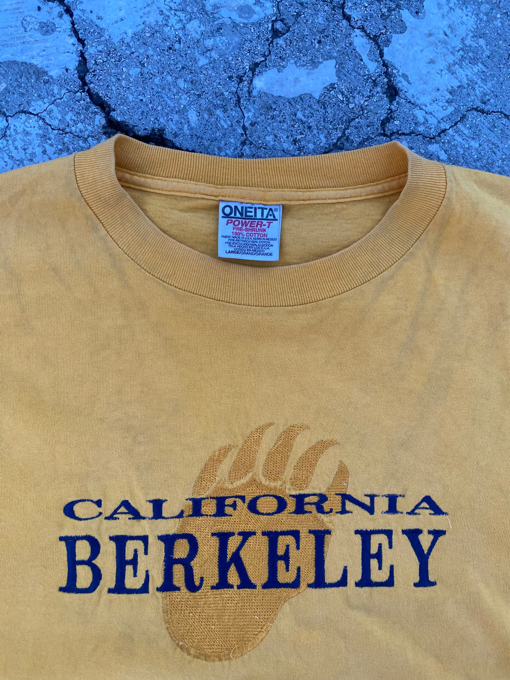 1990’S SINGLE STITCH CALIFORNIA BERKELEY TEE (L)