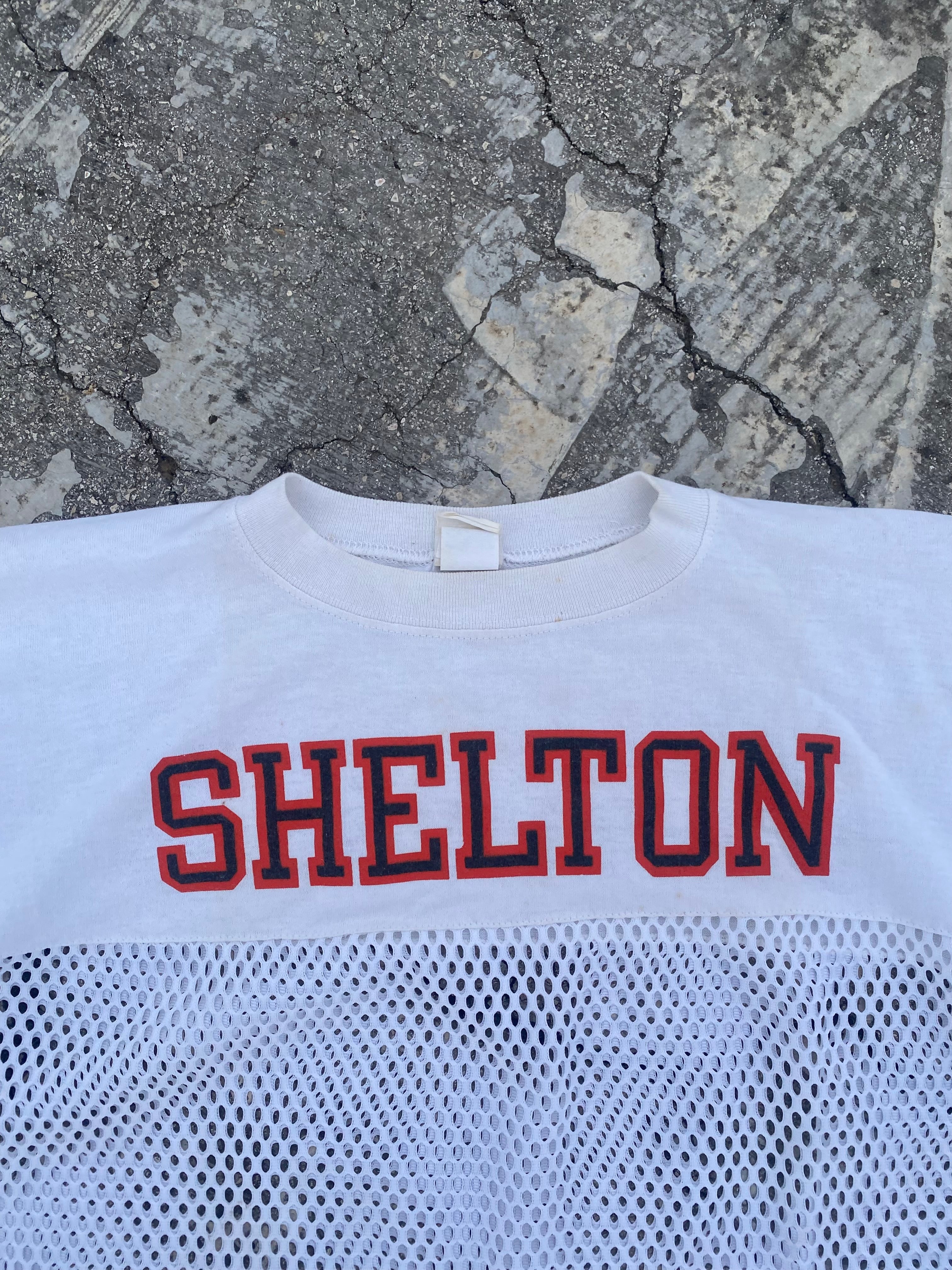 1980’S SHELTON FOOTBALL MESH TEE (XL)