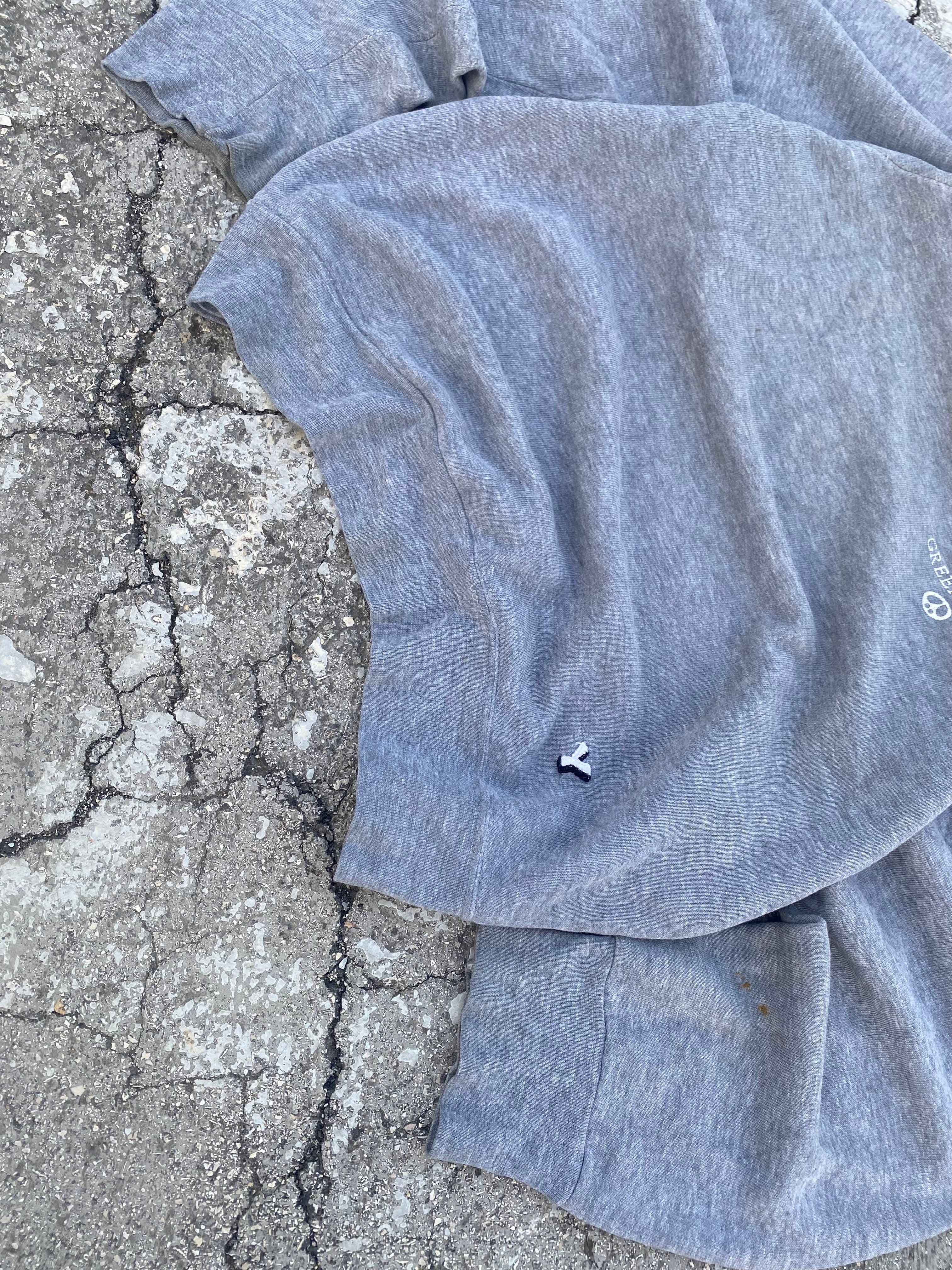 1970’S GREENPEACE Y RAGLAN CREWNECK (M-L)