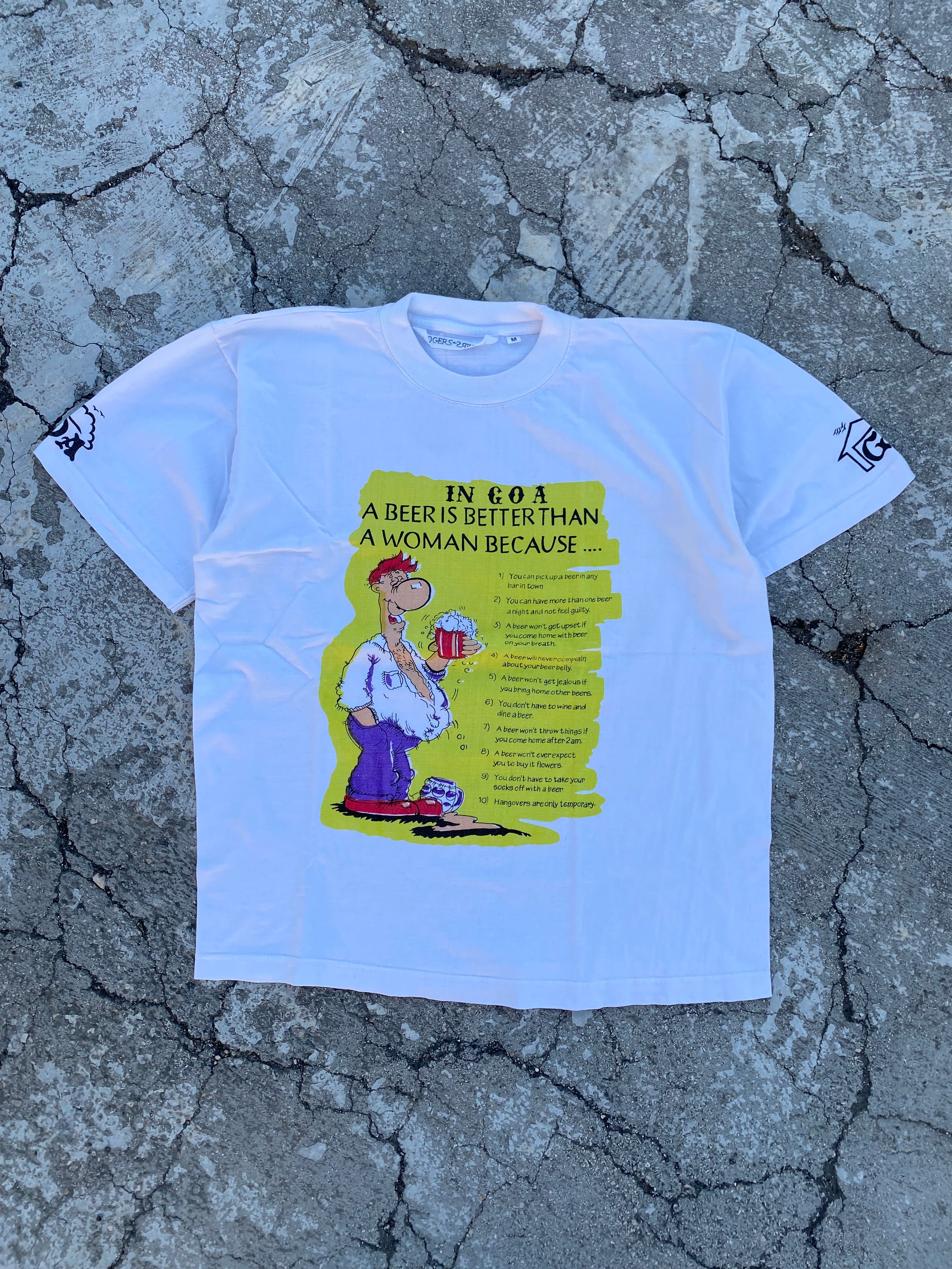2000’S BEER IS BETTER THAN WOMAN TEE (M)
