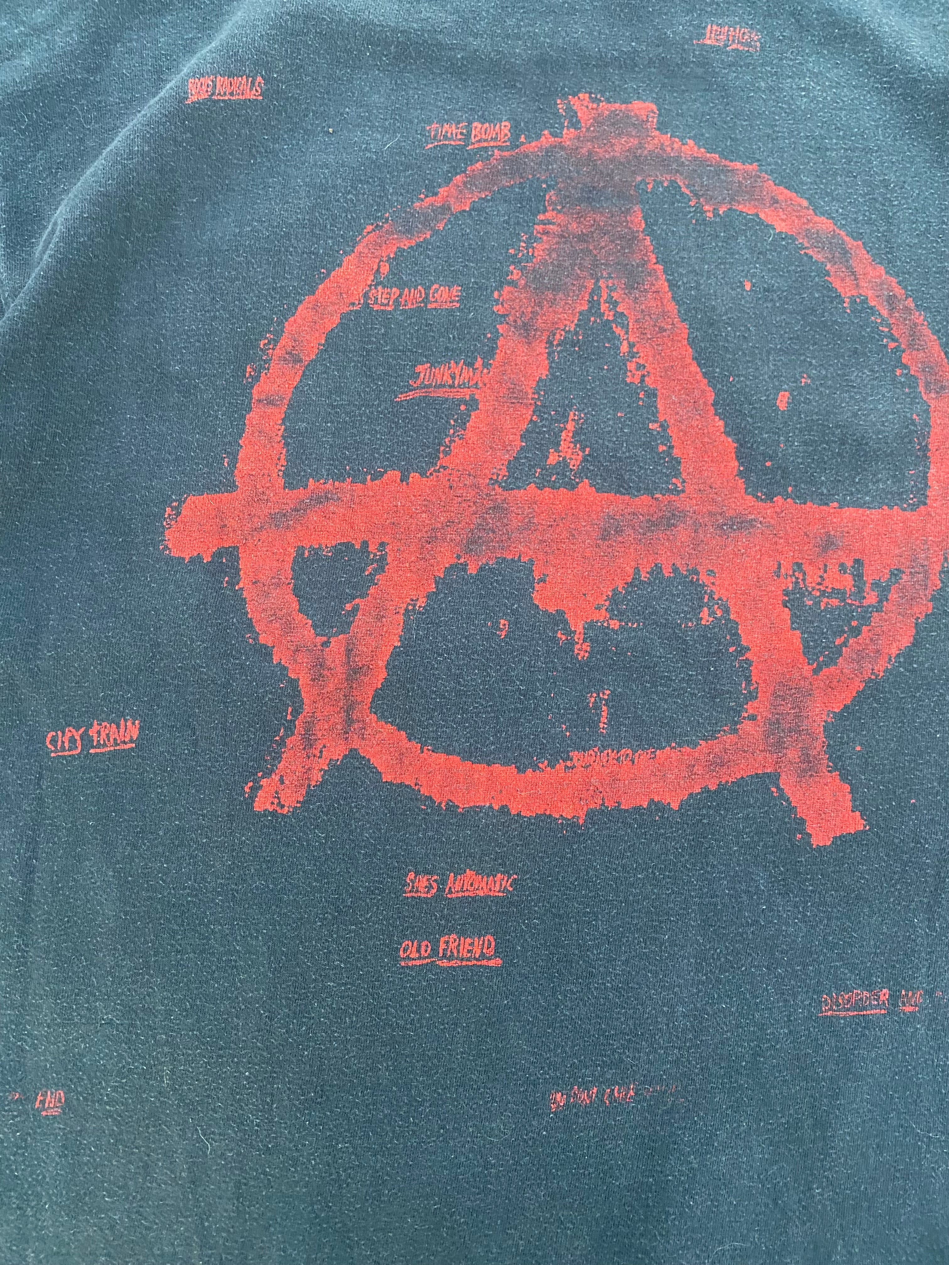 1990’S SINGLE STITCH RANCID FADED BLACK TEE (XXL)