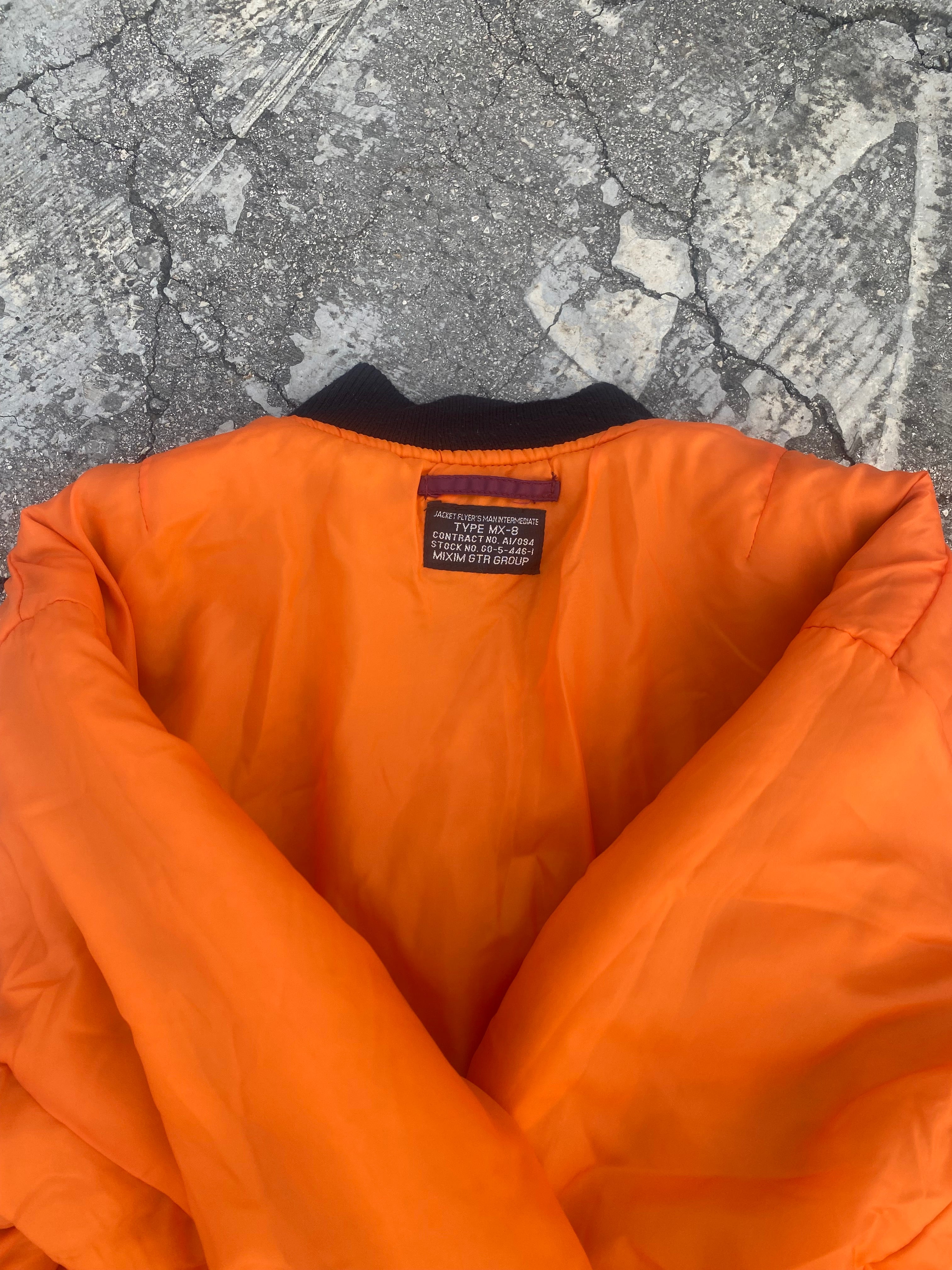 1980’S RASPBERRY BOMBER JACKET (L)