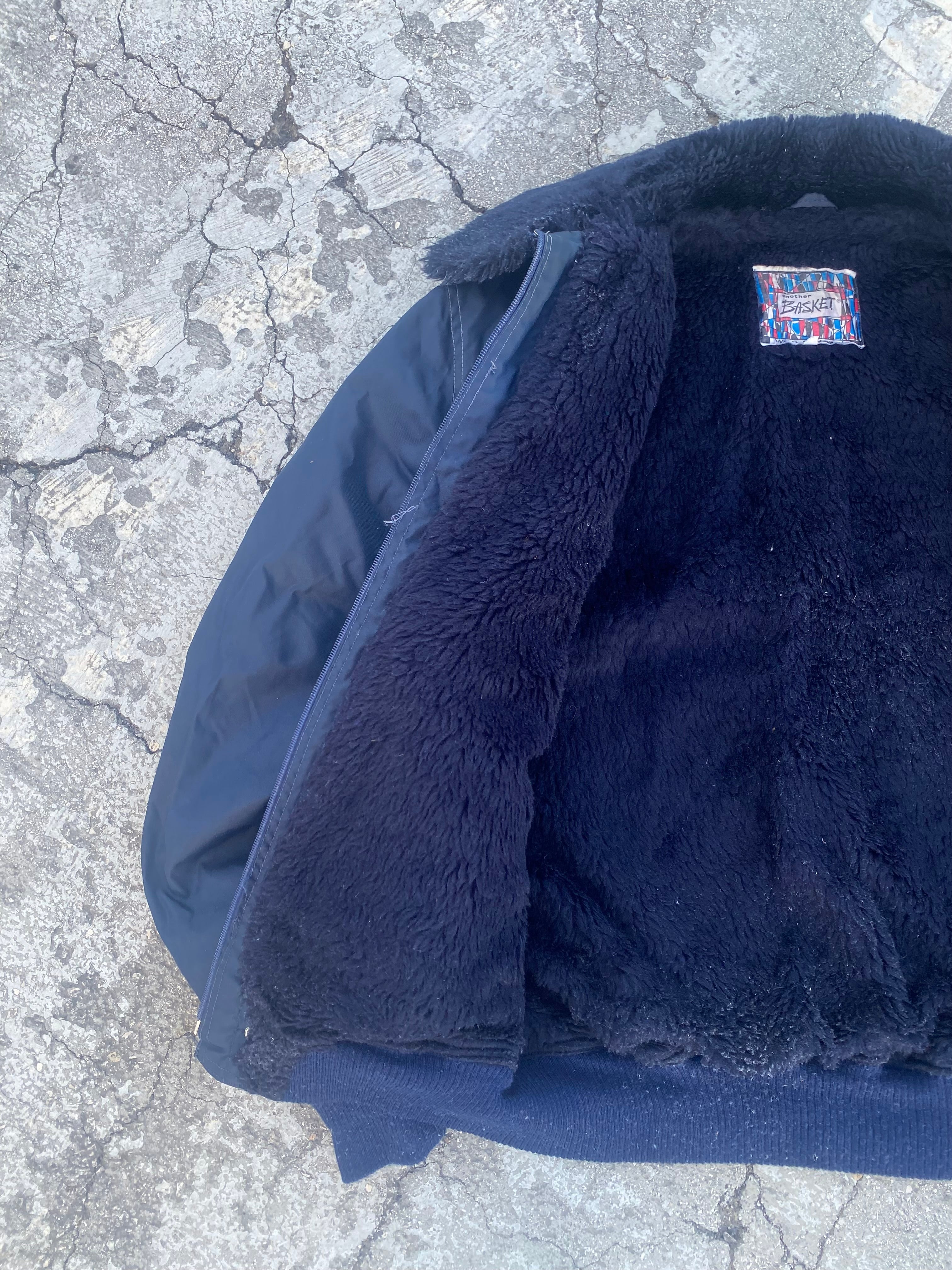 1990’S BLUE SECURITY JACKET (M-L)