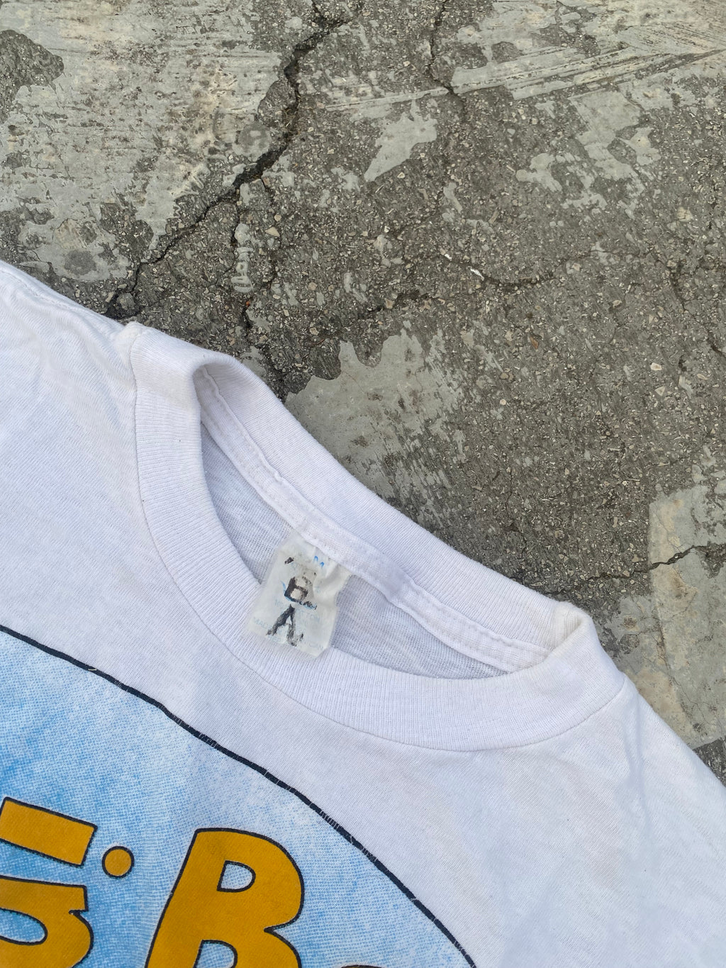 1990’S PEANUTS BE INTELLIGENT TEE (M)