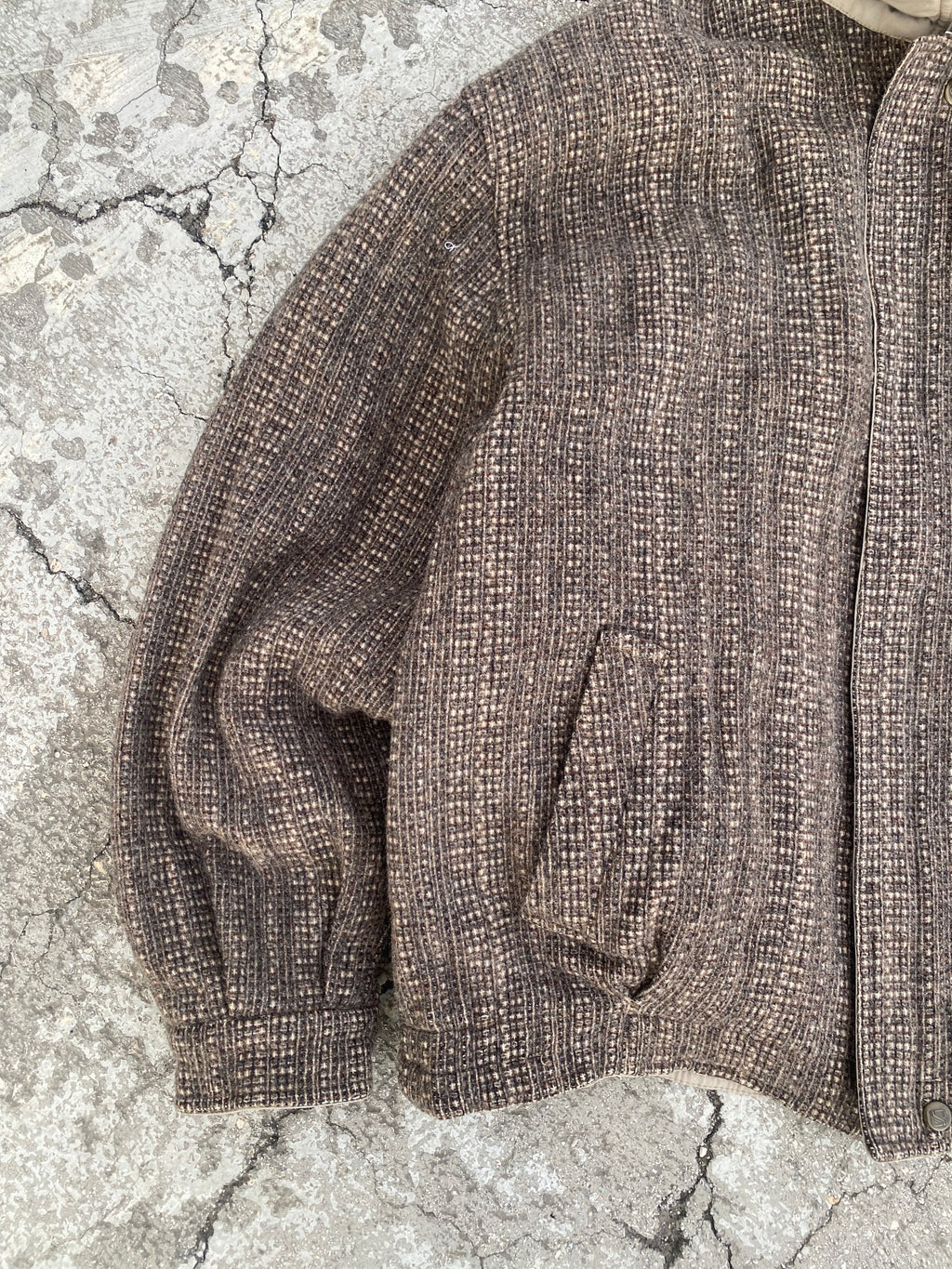 1980’S REVERSIBLE WOOL JACKET (XL)
